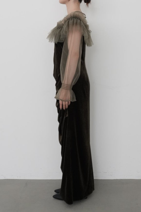 model:153cm size:L color:オリーブ