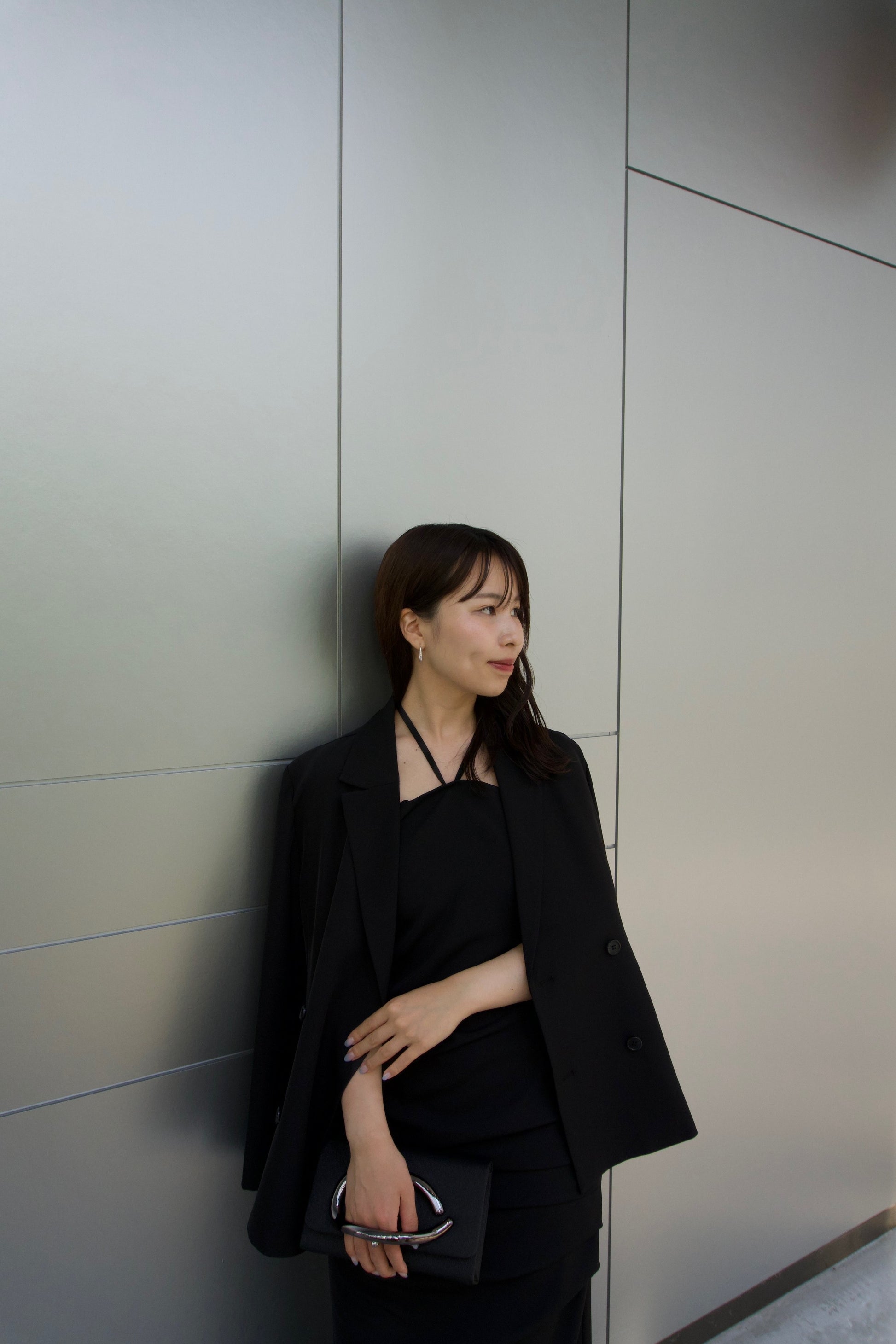 model:159cm size:M color:ブラック