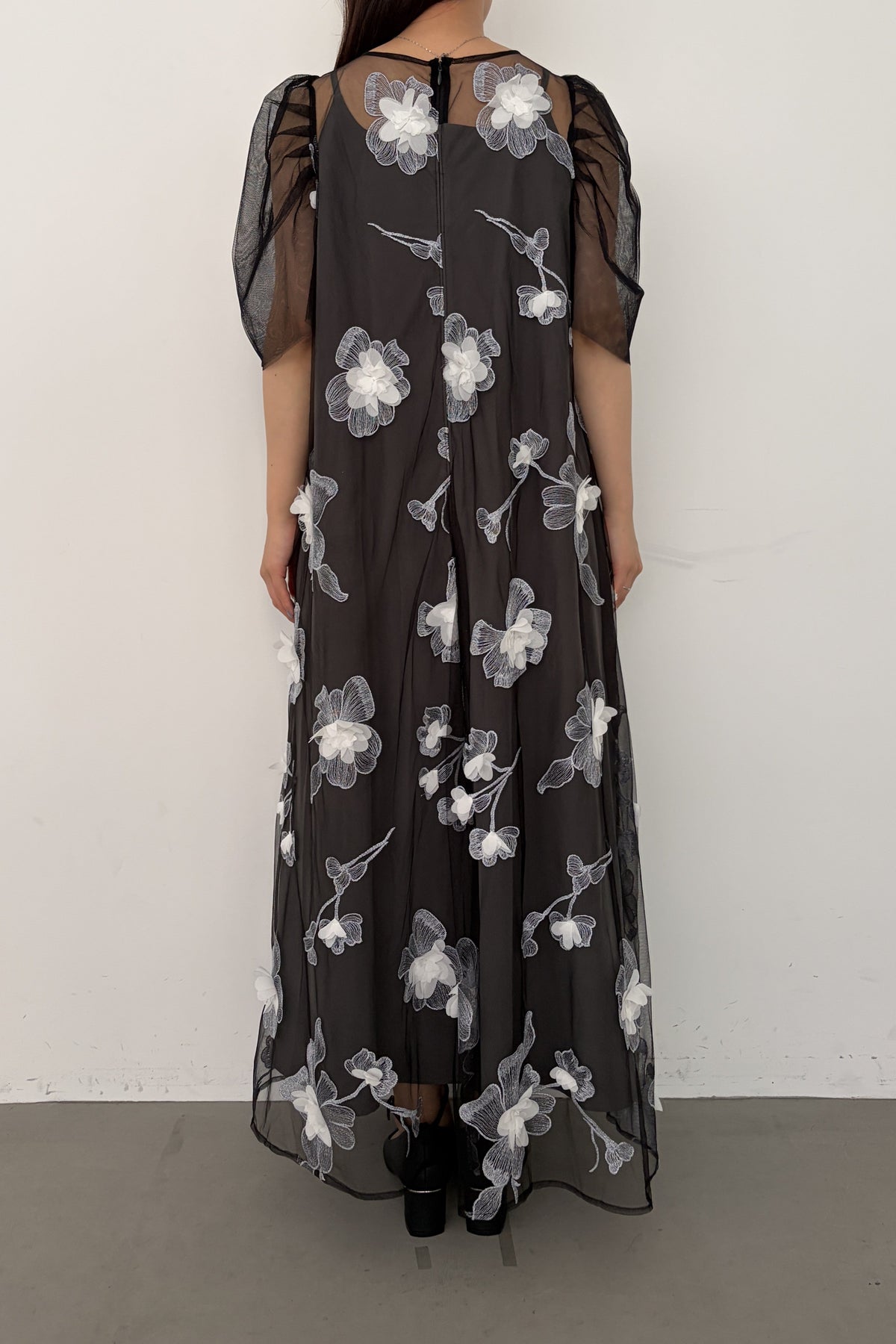 model:159cm size:M color:ブラック