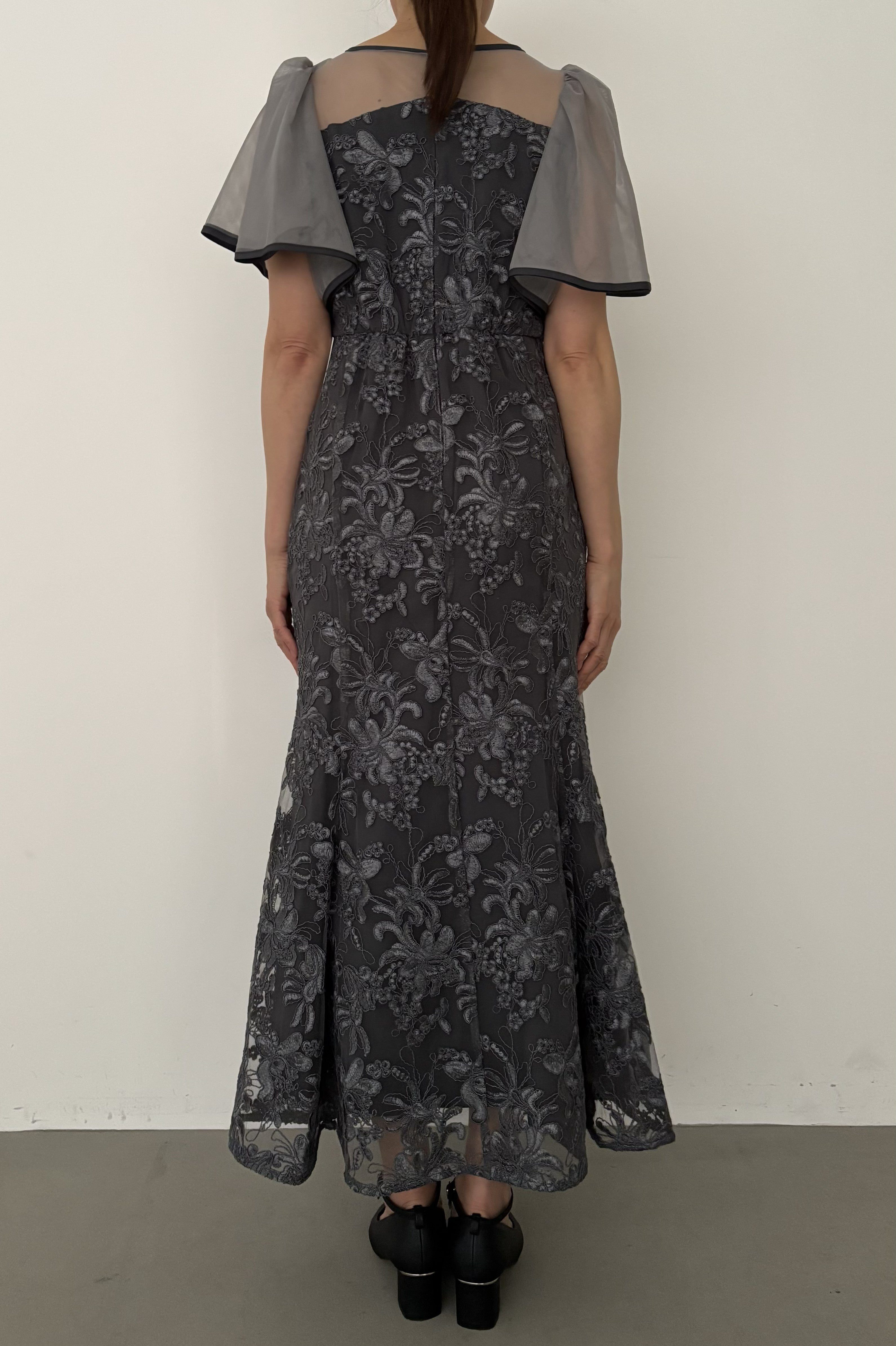 model:164cm size:L color:ネイビー