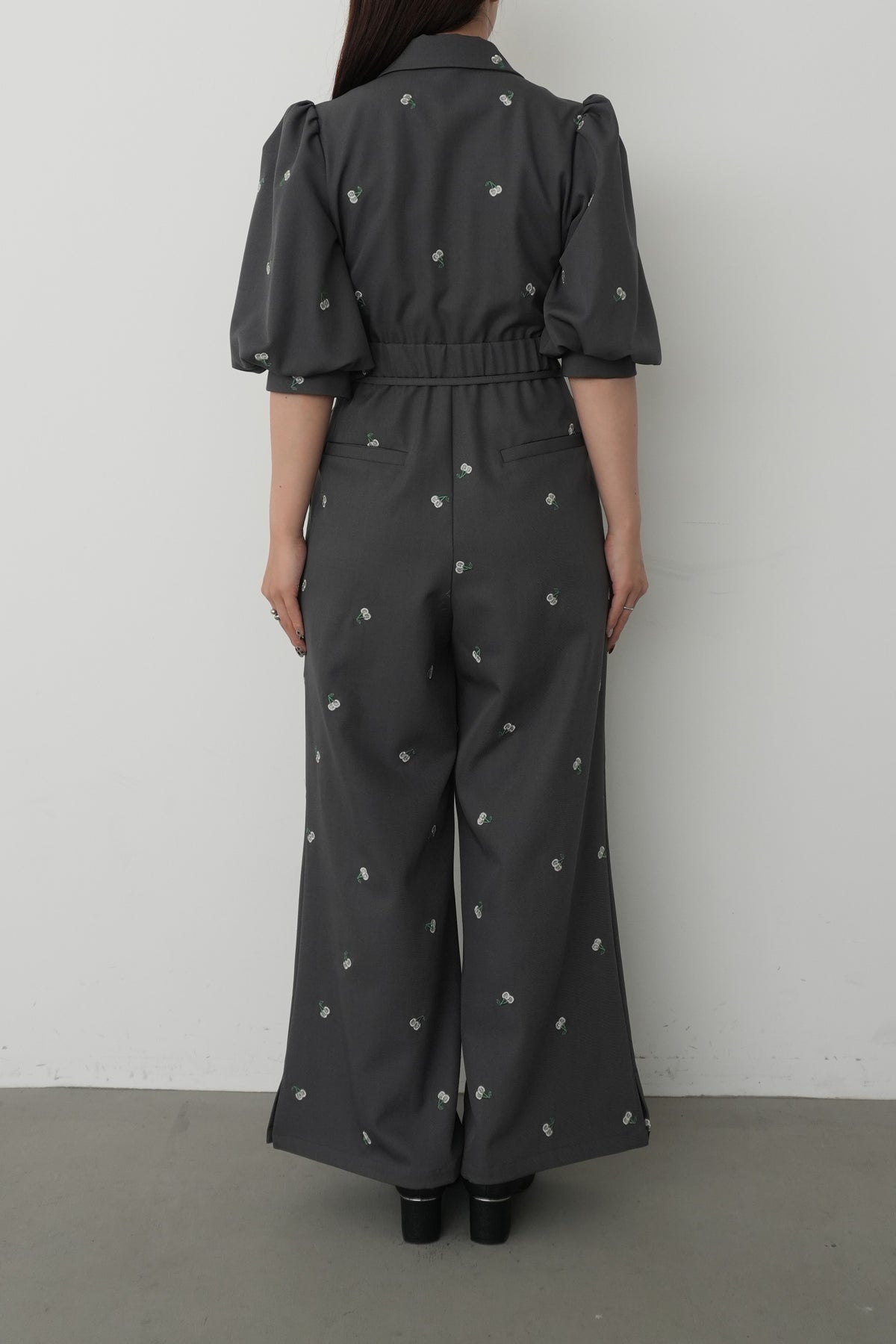model:159cm size:S color:グレー