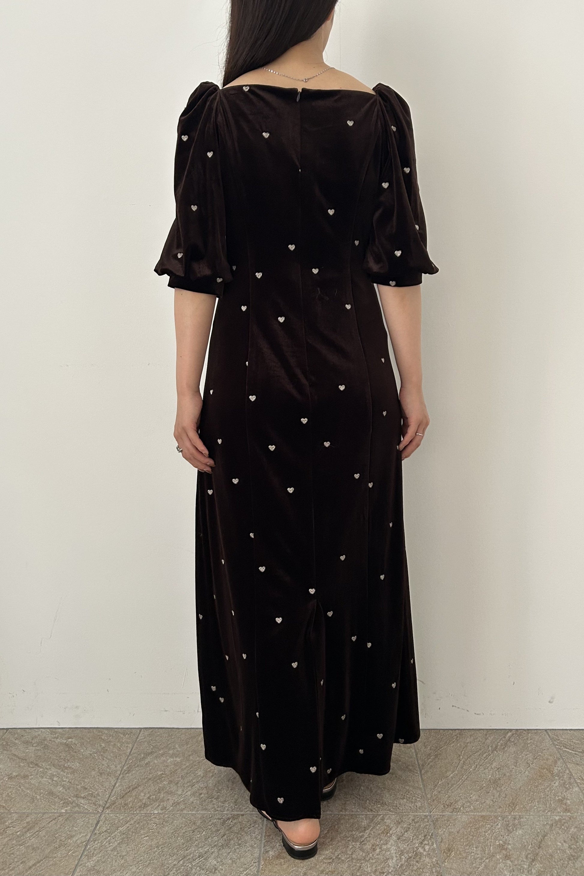 model:159cm size:M color:ブラウン
