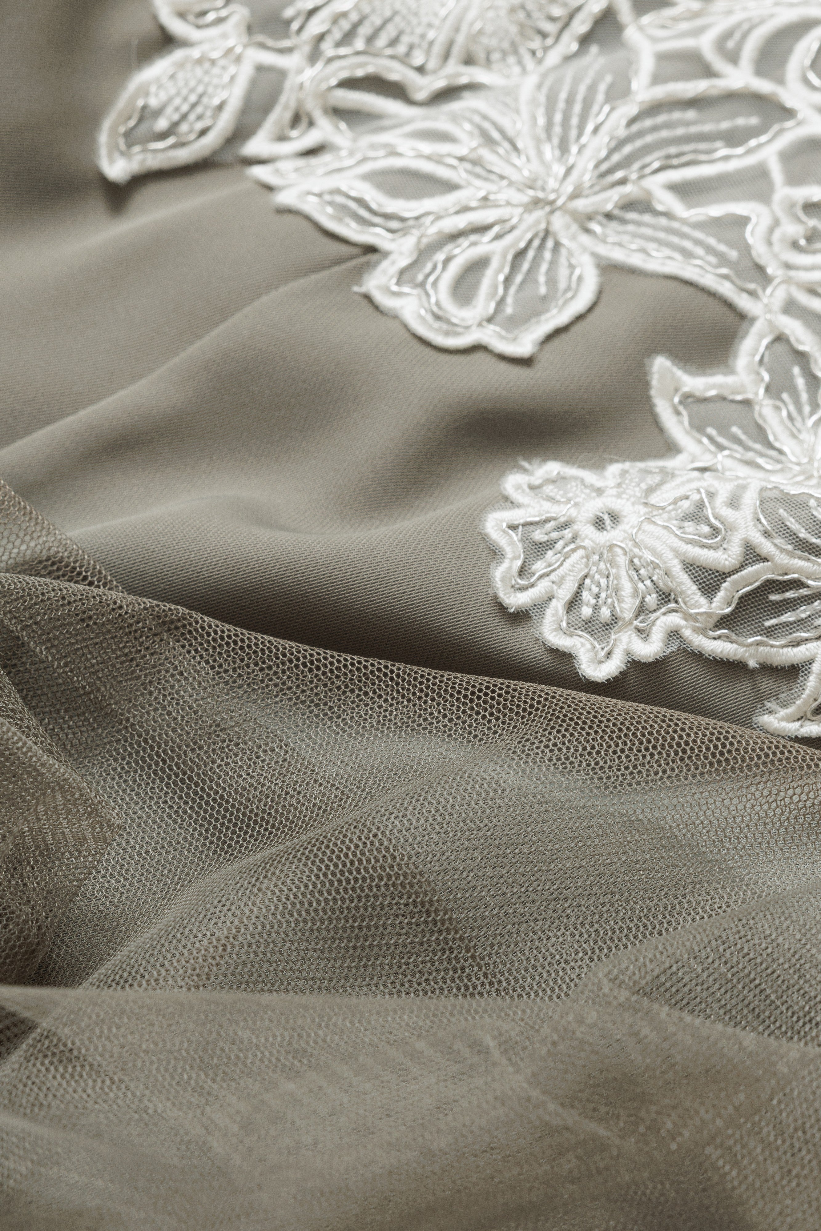1012 Layered tulle dress