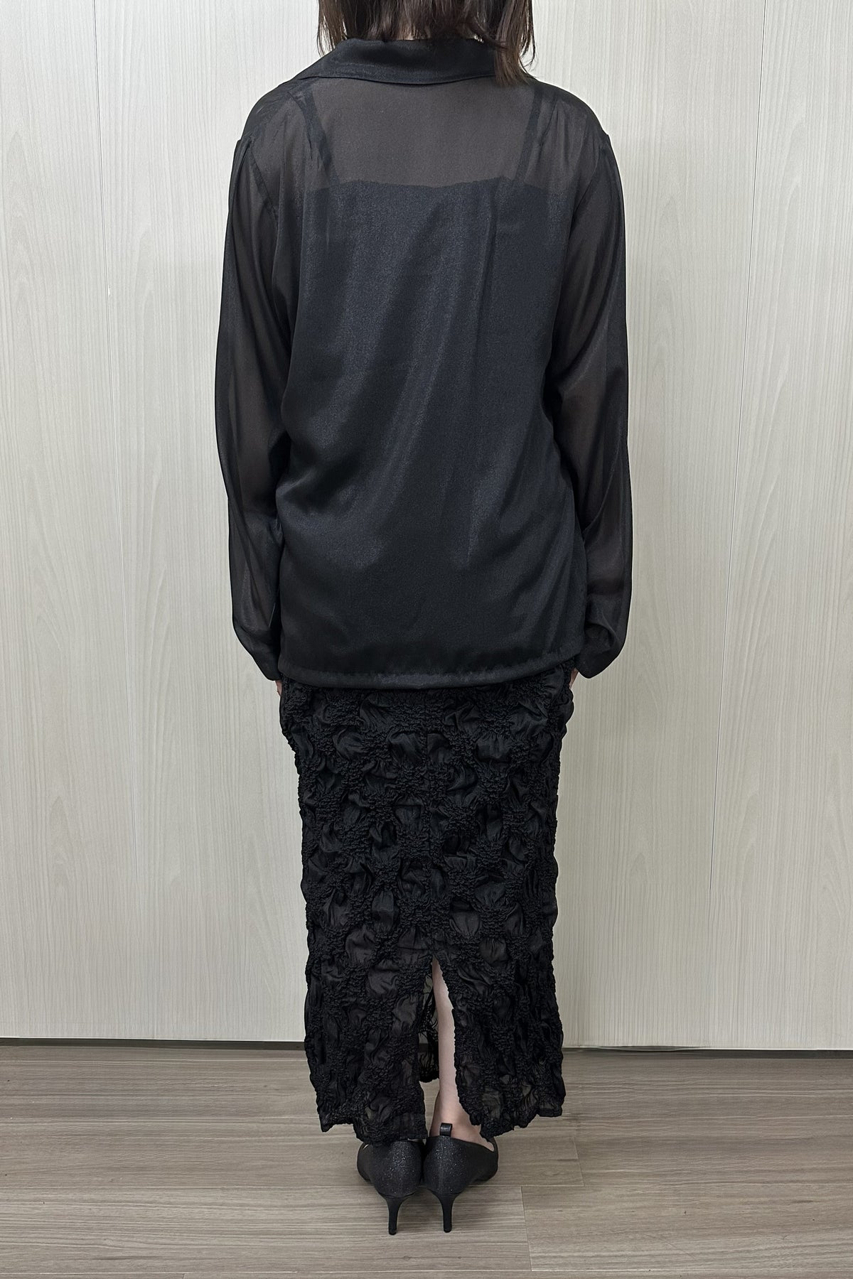 model:153cm size:S color:ブラック