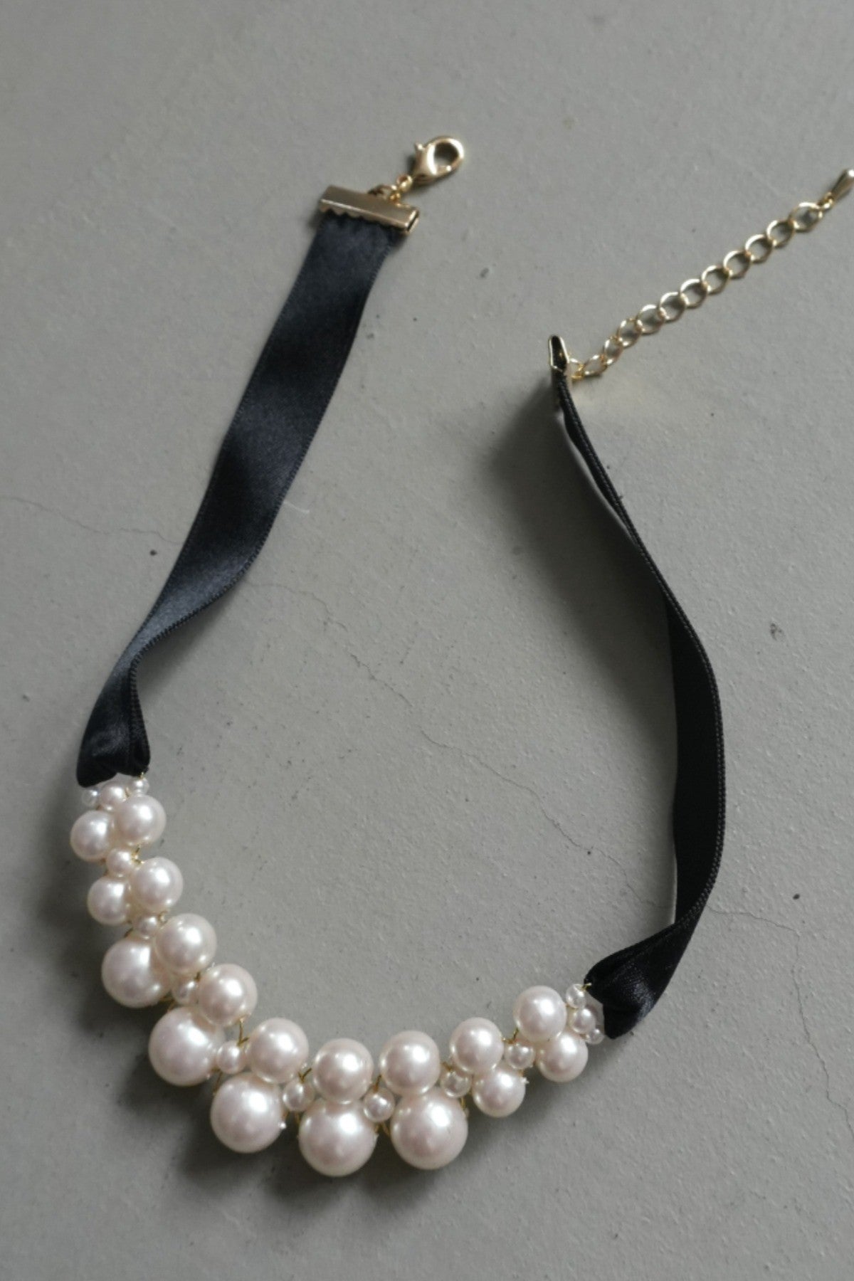 1083 Pearl Braid Choker
