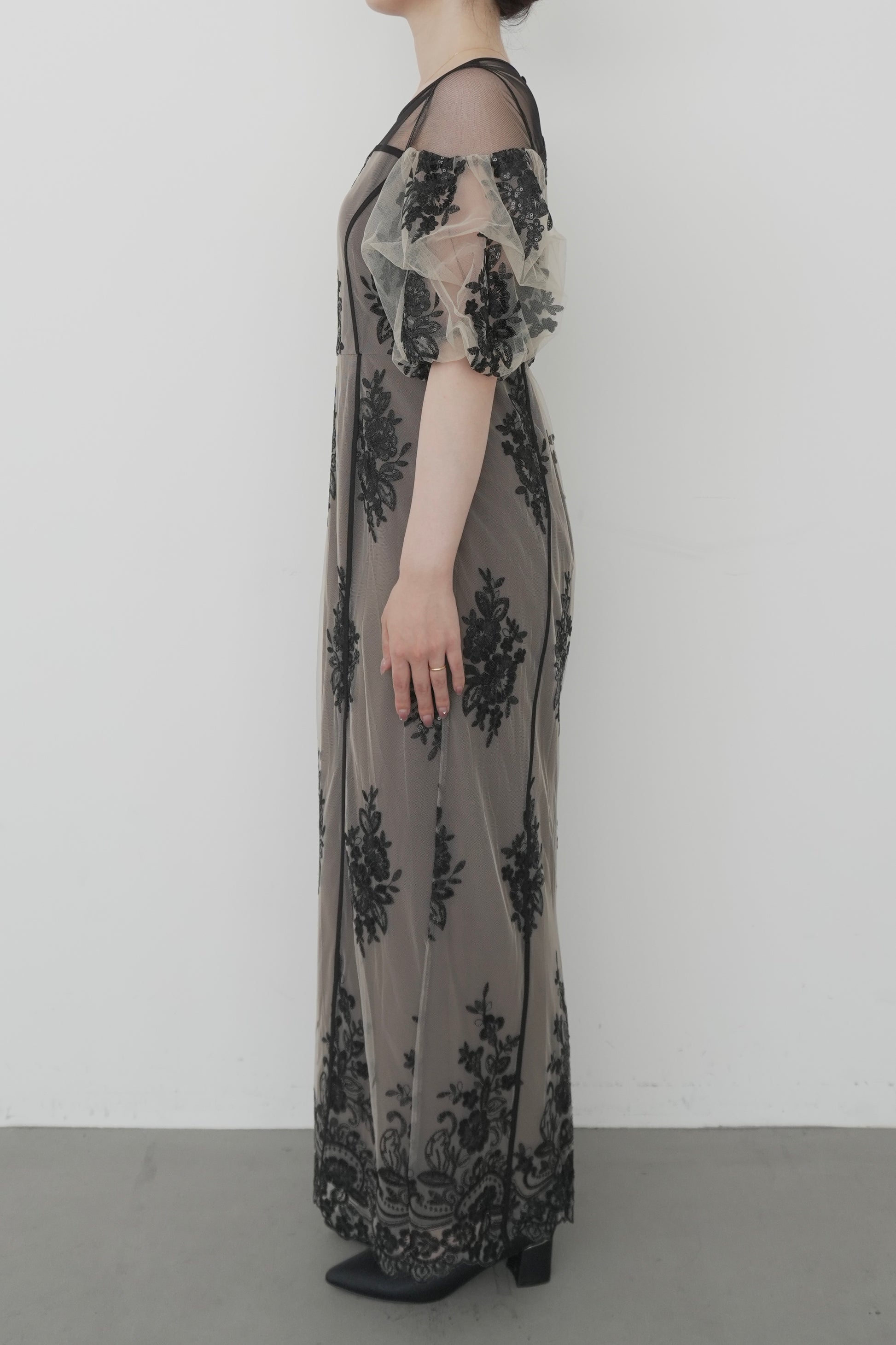 model:153cm size:M color:ベージュ