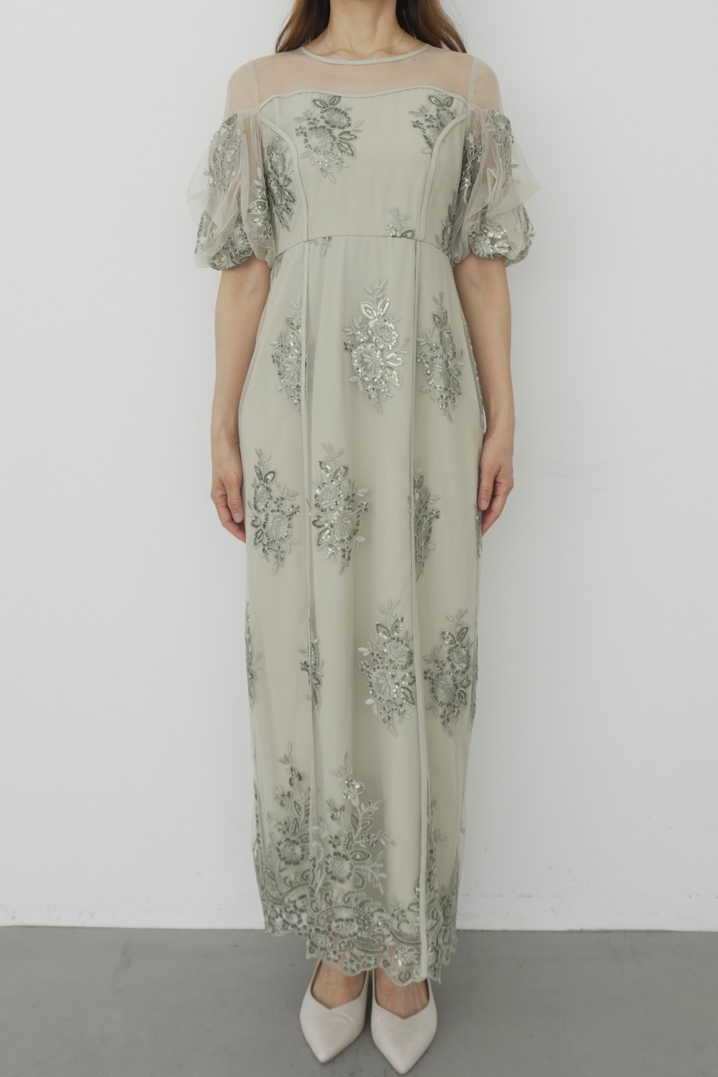 model:164cm size:L color:グリーン