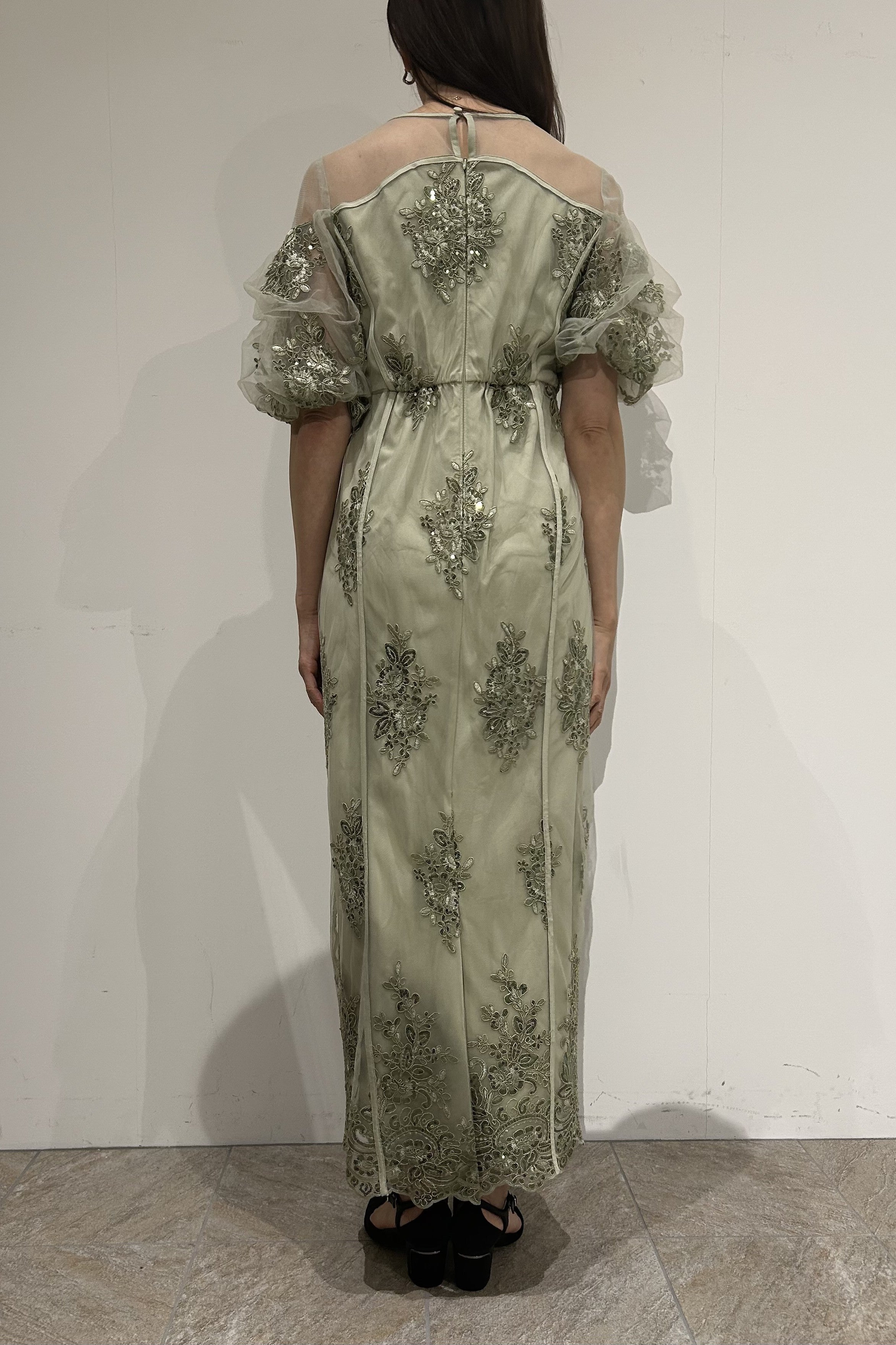 et.UNiVER │1044 Embroidered sheer dress – et.UNiVER │ 公式
