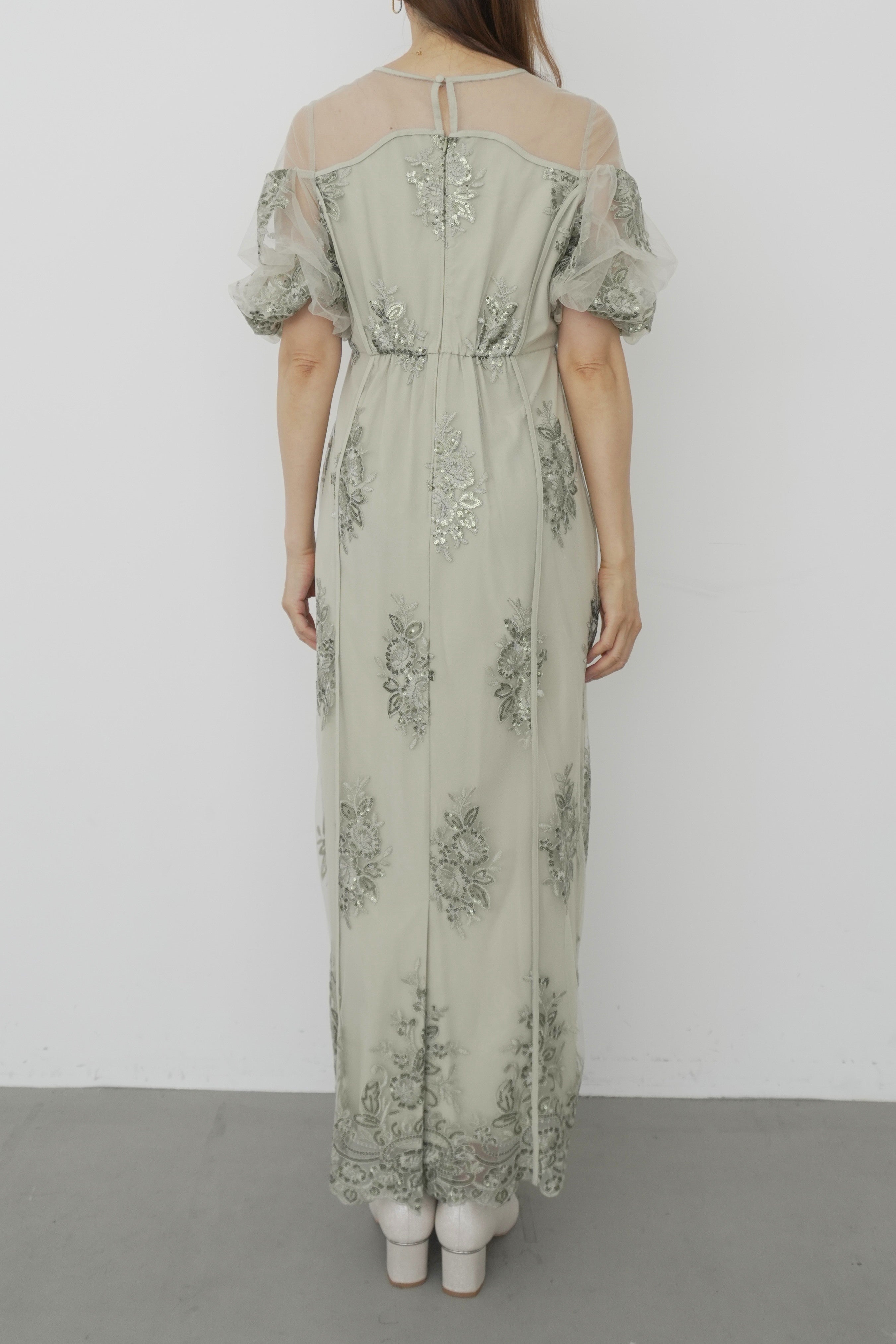 et.UNiVER │1044 Embroidered sheer dress – et.UNiVER │ 公式