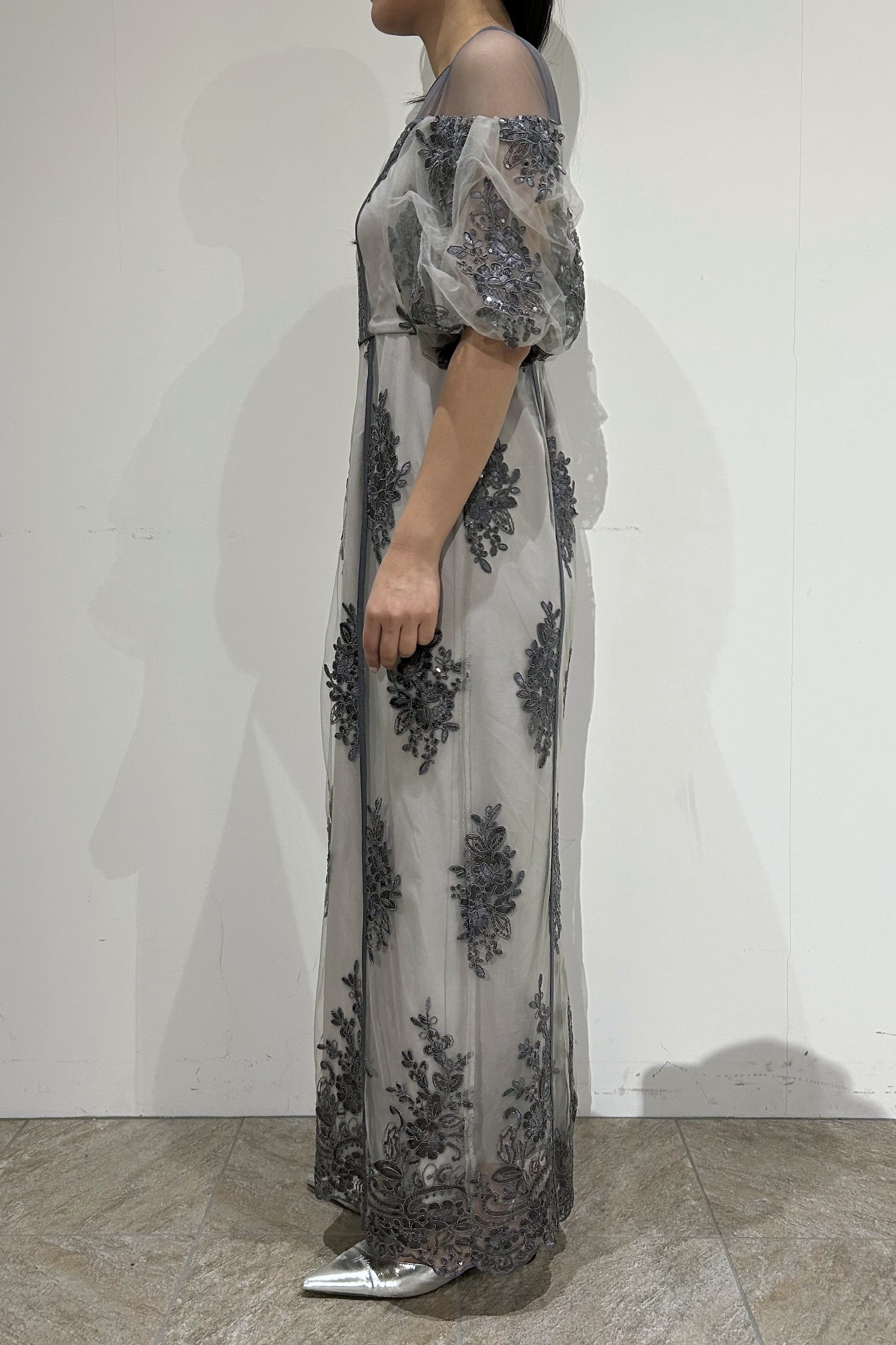 model:155cm size:M color:グレー