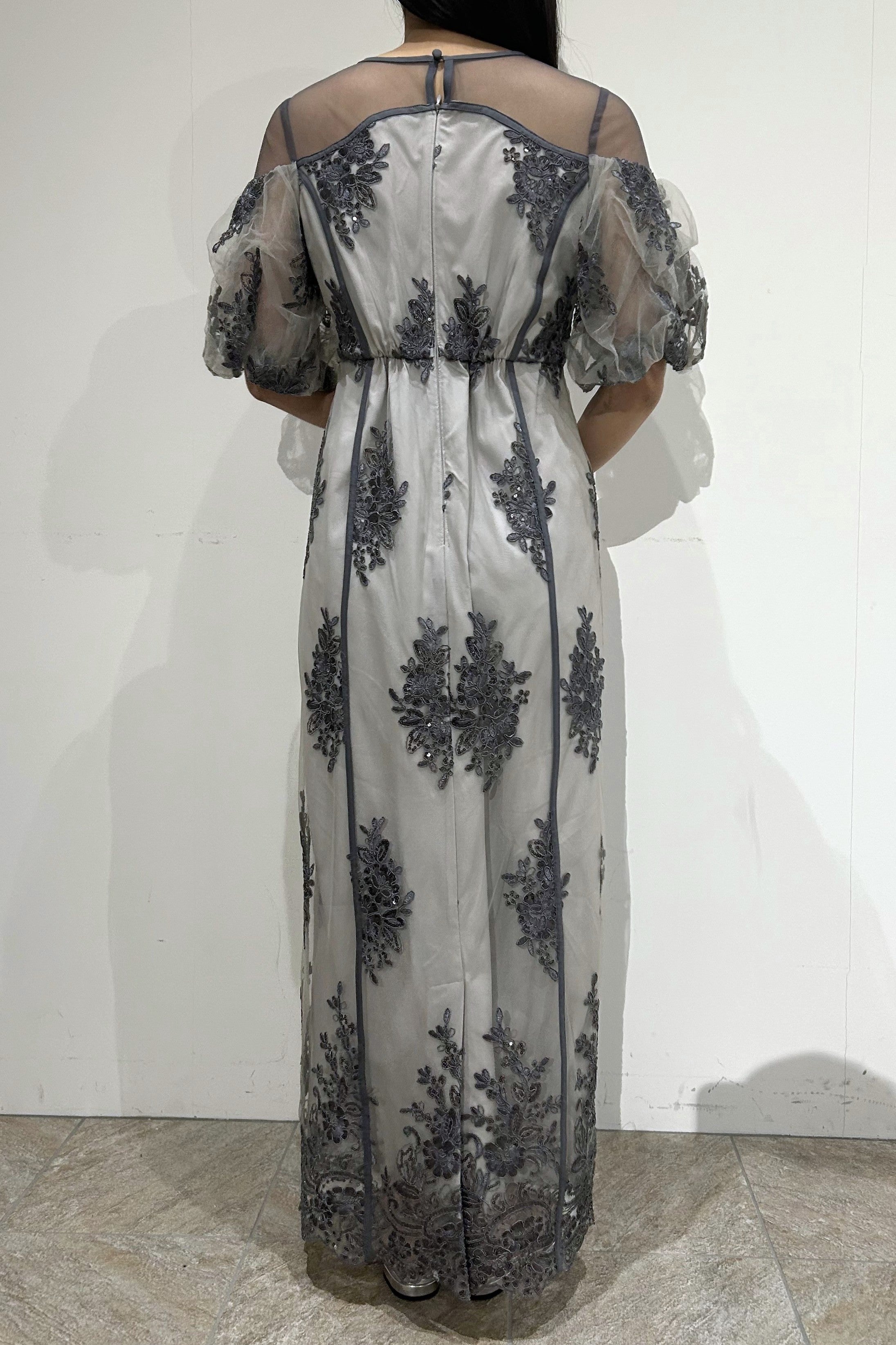 et.UNiVER │1044 Embroidered sheer dress – et.UNiVER │ 公式