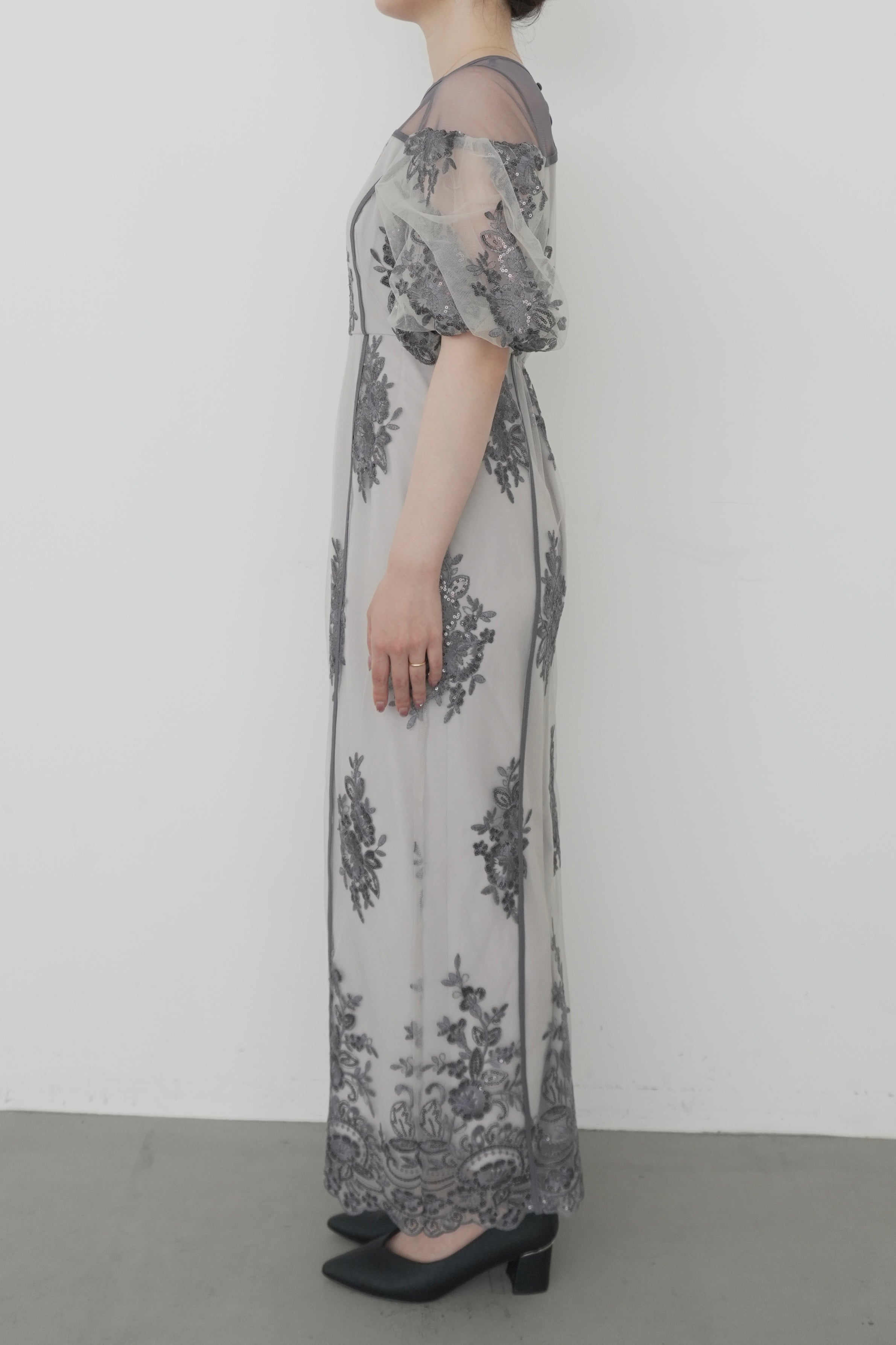 model:153cm size:S color:グレー