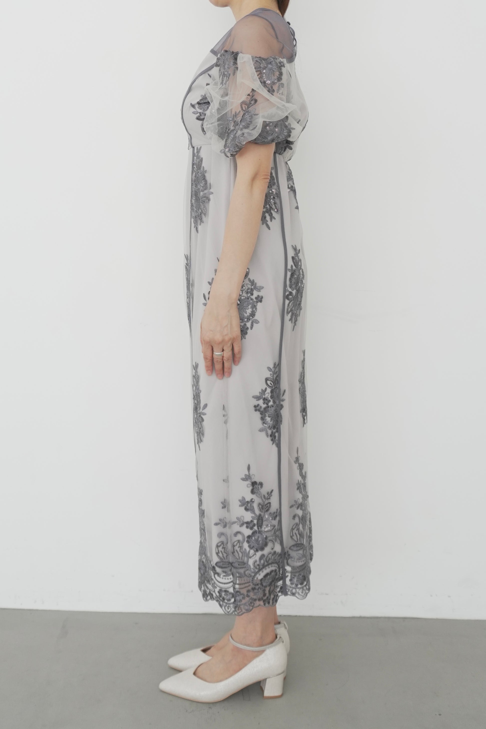 model:164cm size:S color:グレー