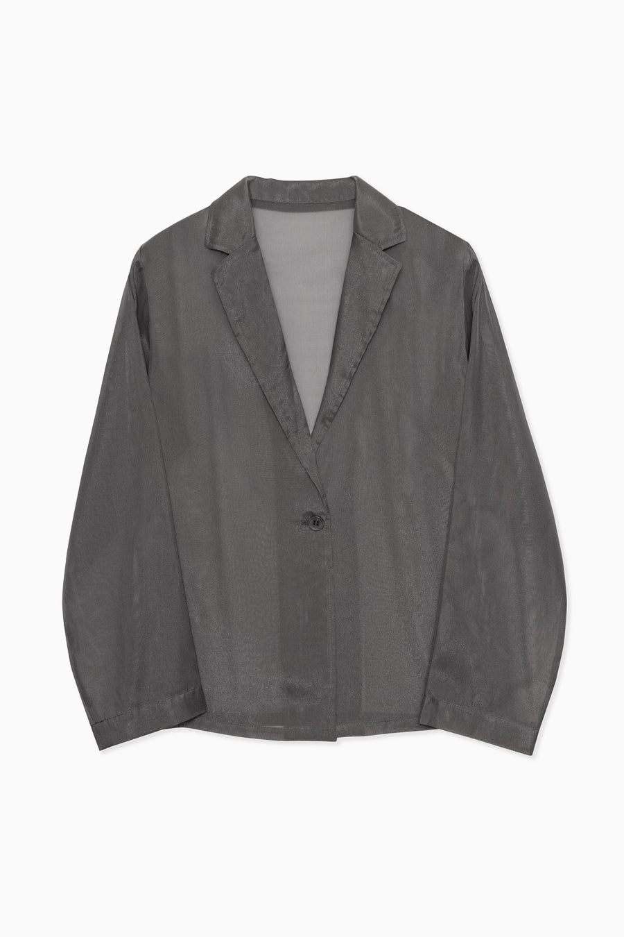 1072 Glossy Organza Jacket