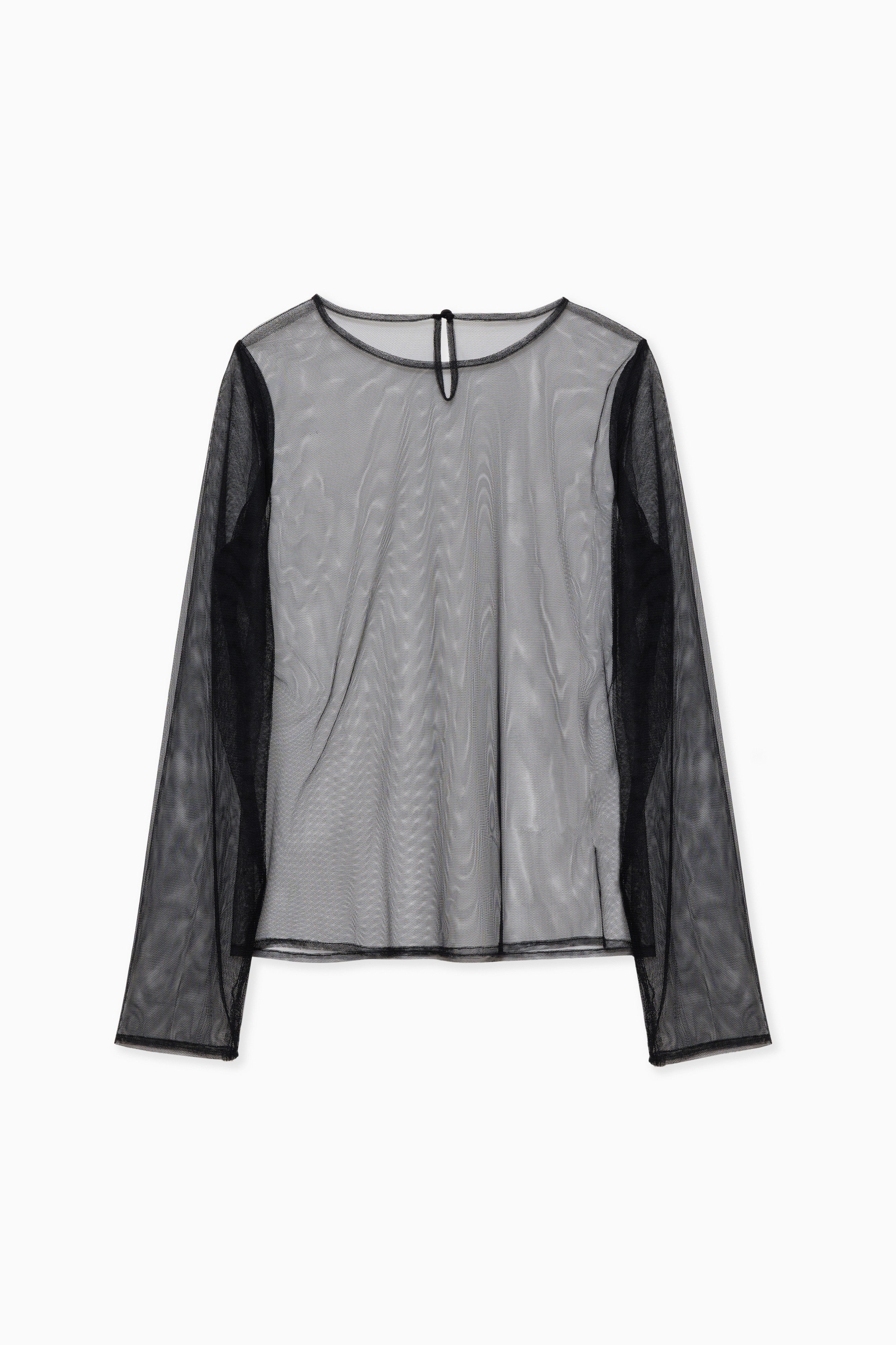 1099 Tulle Blouse