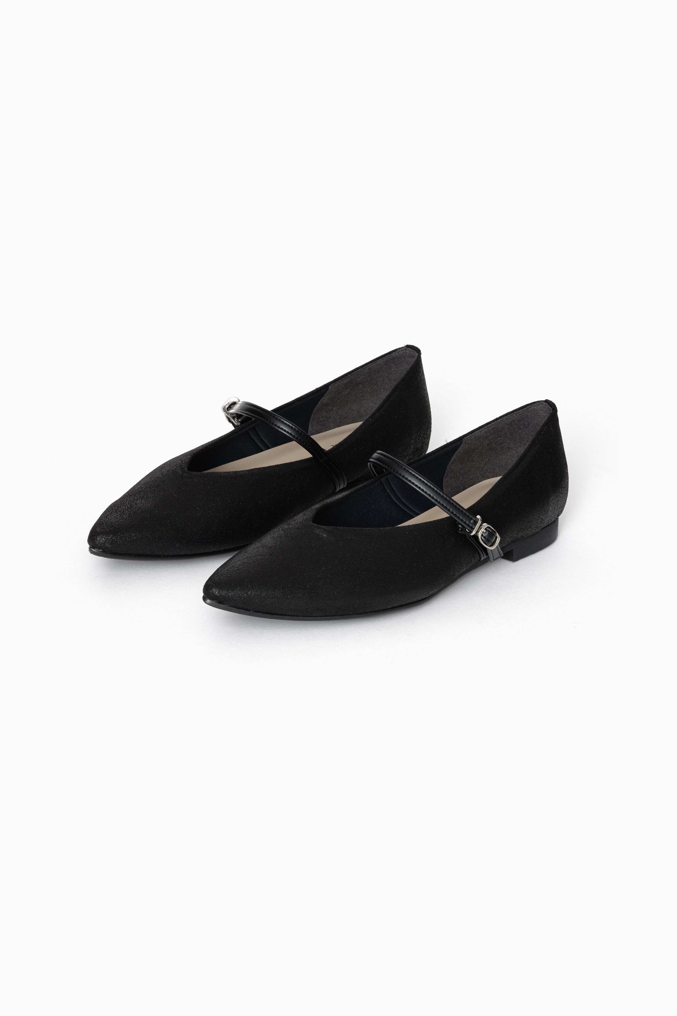 1101 Single Strap Pointed Flats