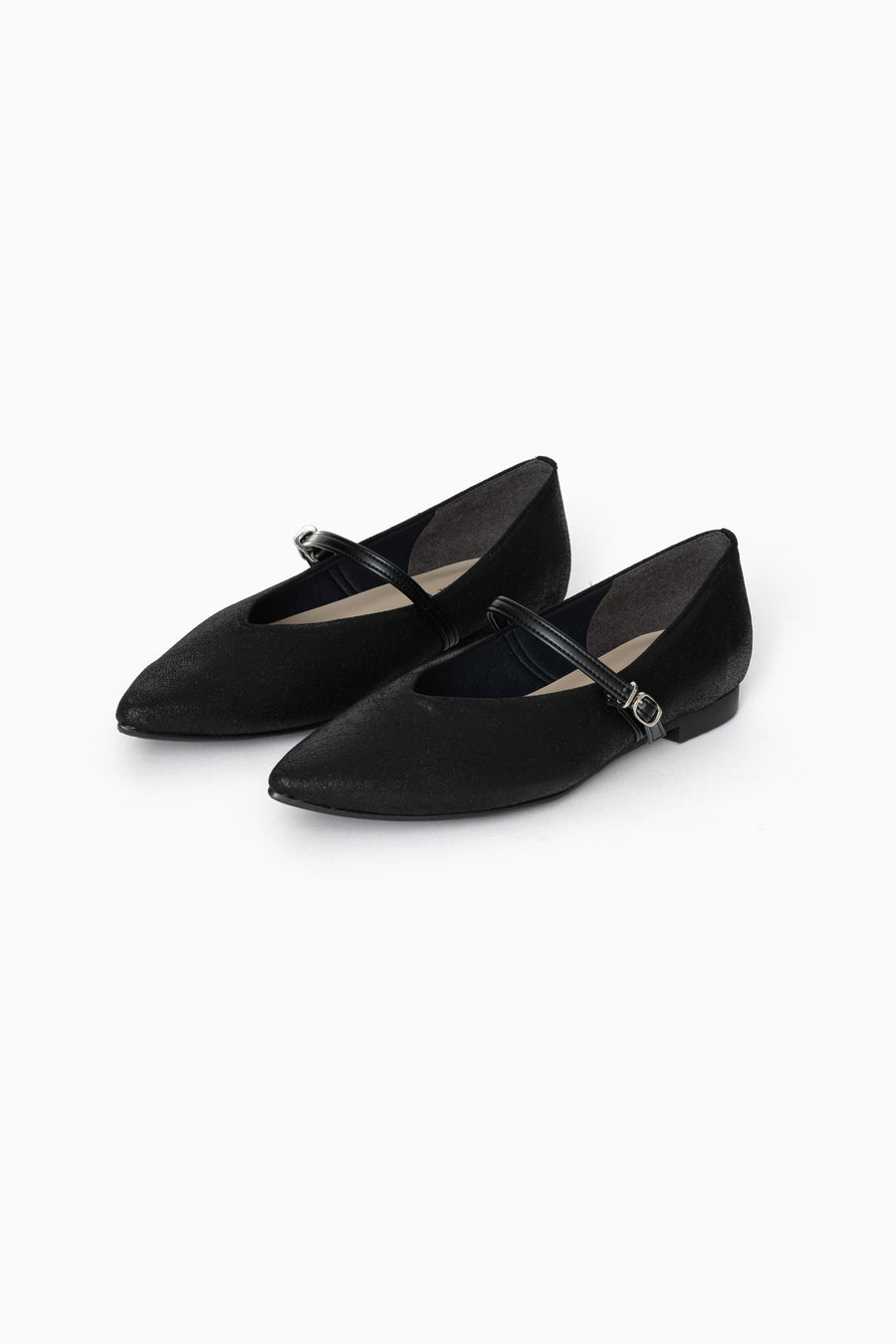 1101 Single Strap Pointed Flats