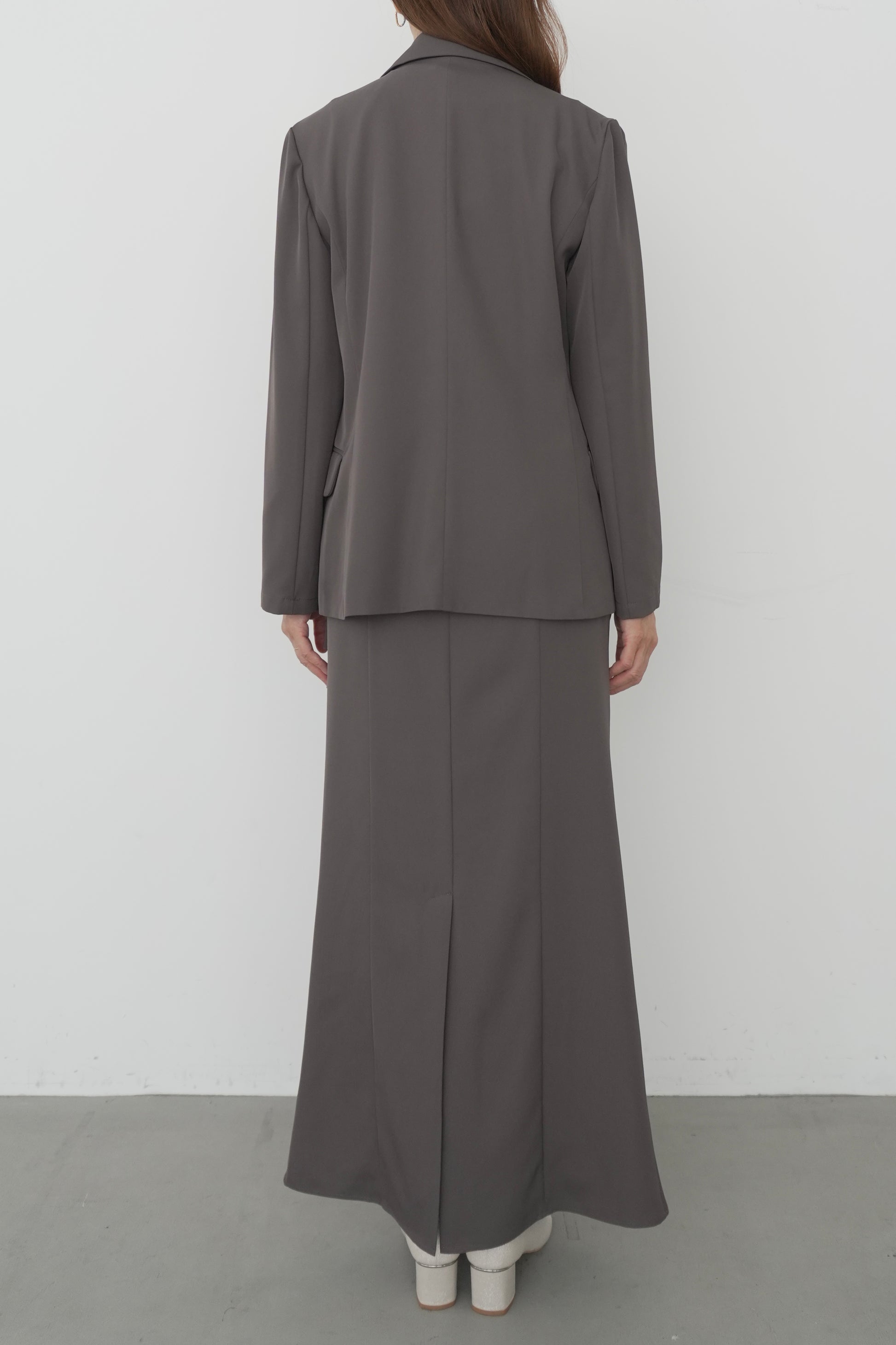 model:164cm size:L color:ブラウン
