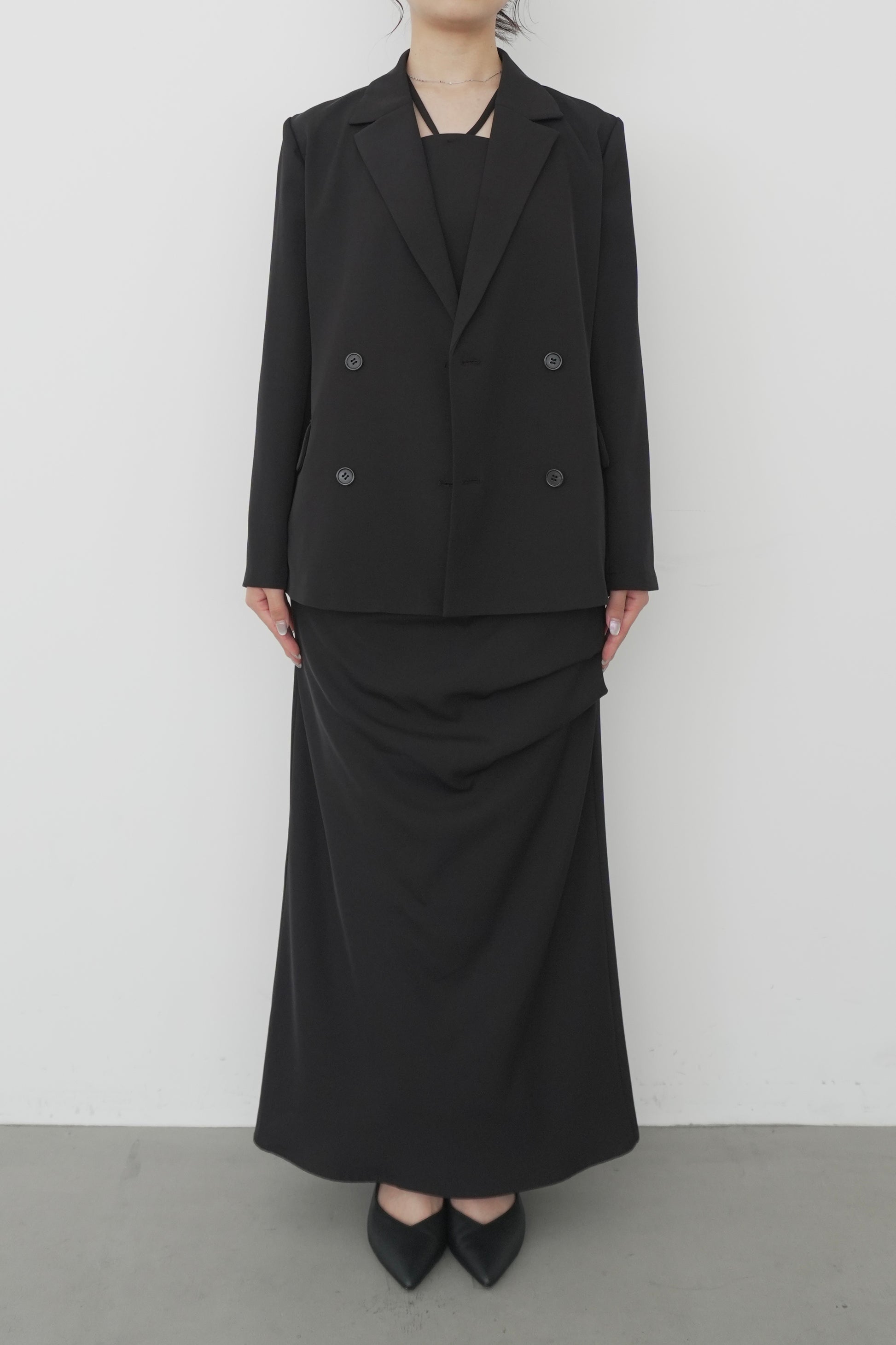 model:159cm size:M color:ブラック