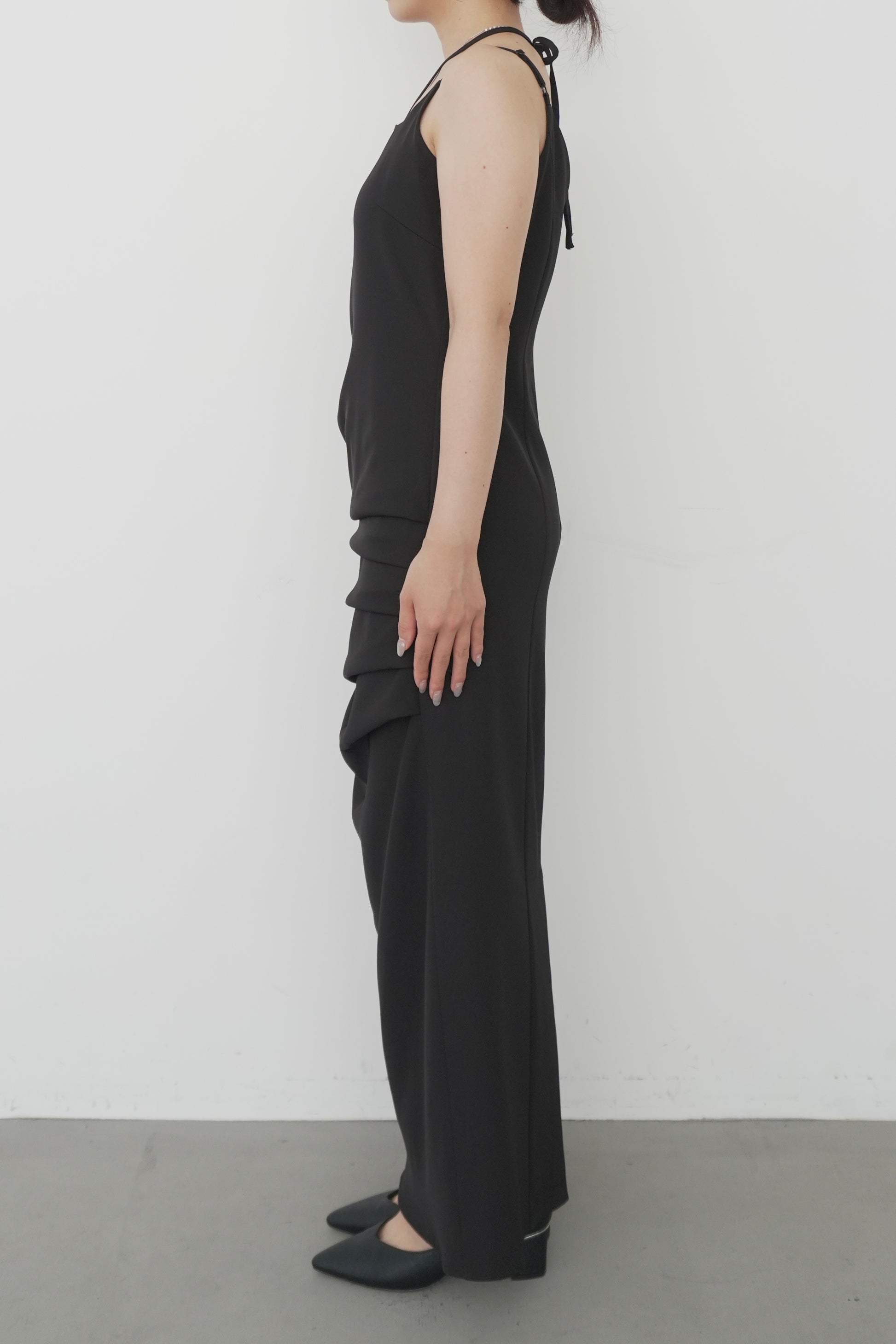 model:159cm size:M color:ブラック