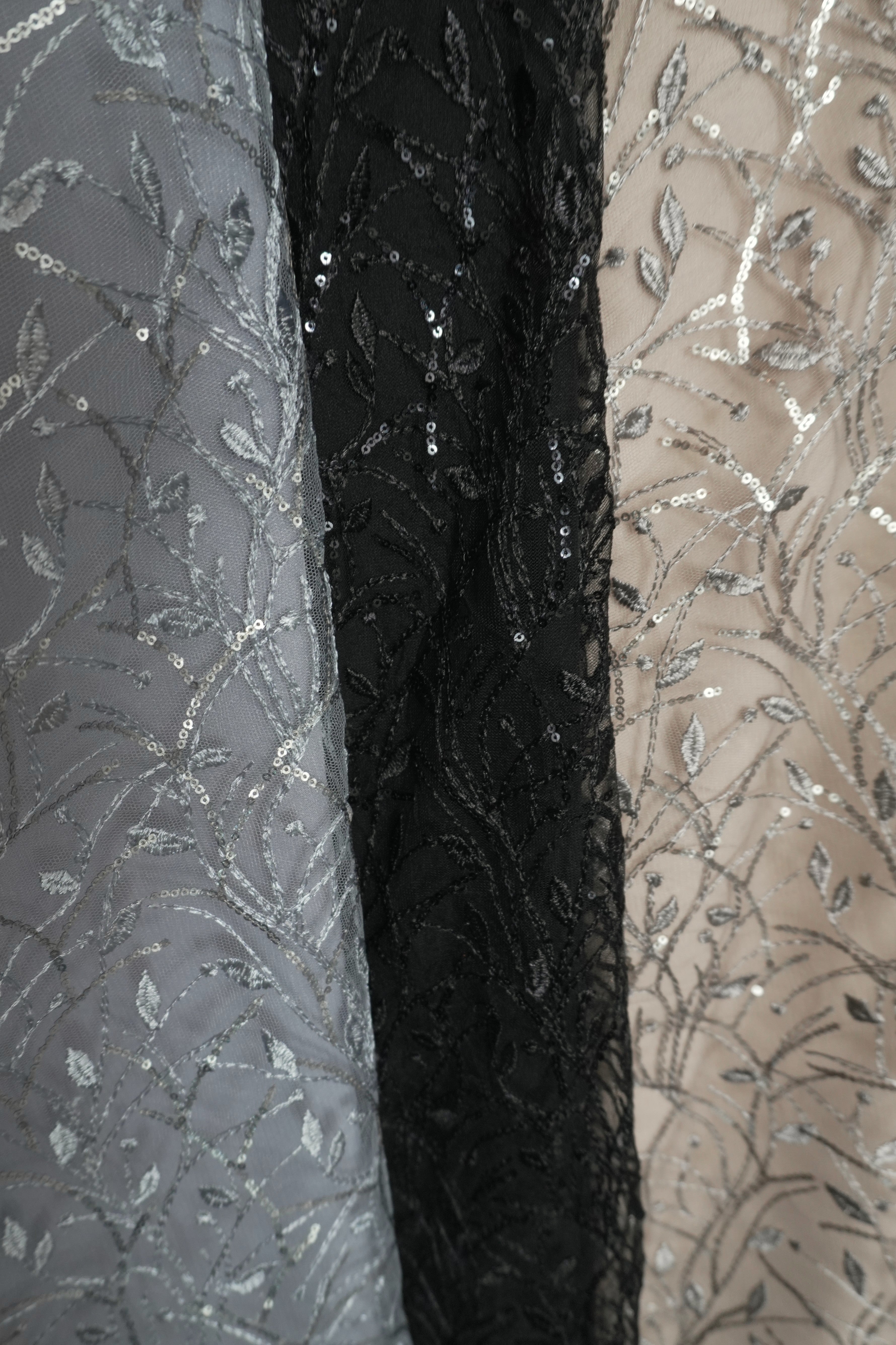 1105 Noir glitter dress