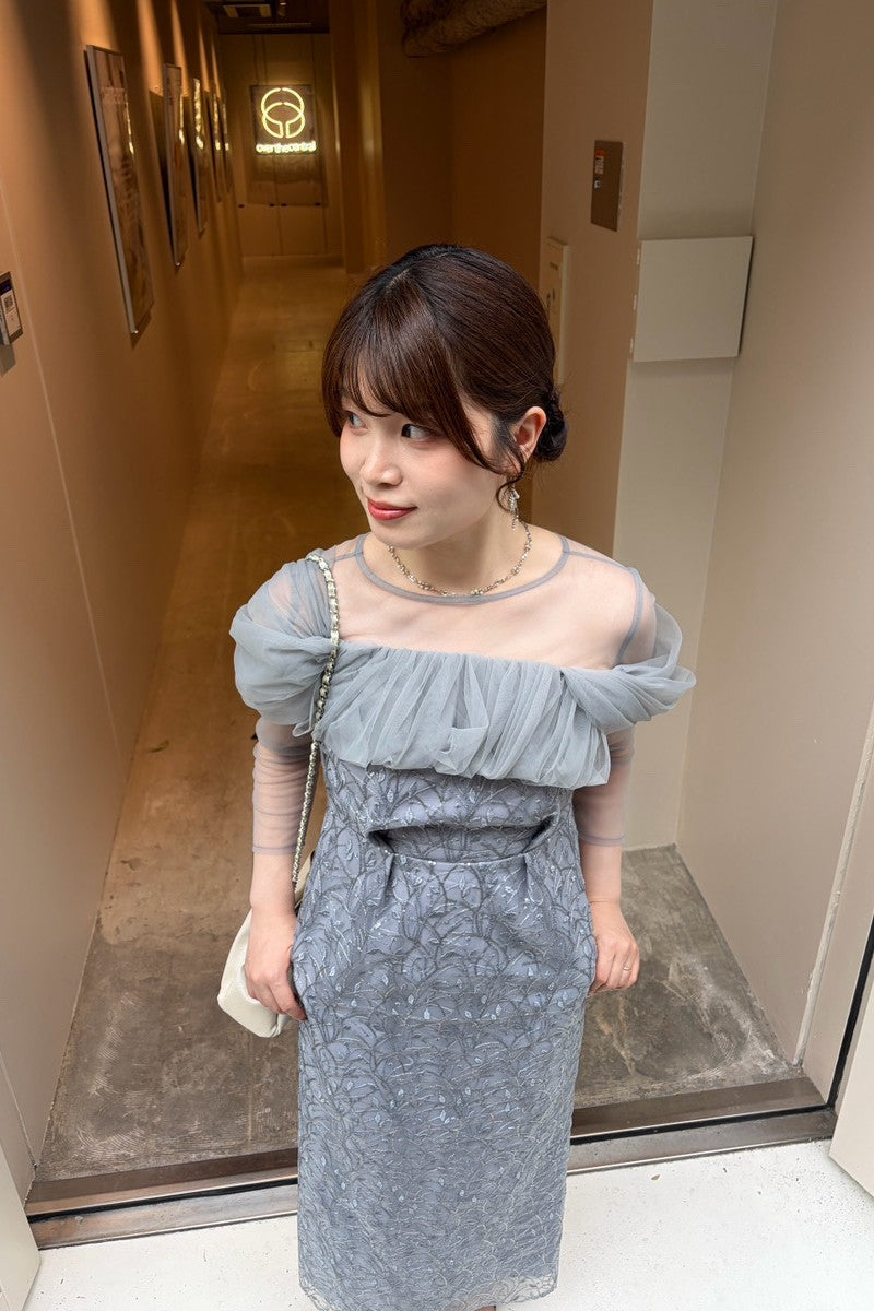 153cm/骨格ストレート　Sサイズ/グレー着用