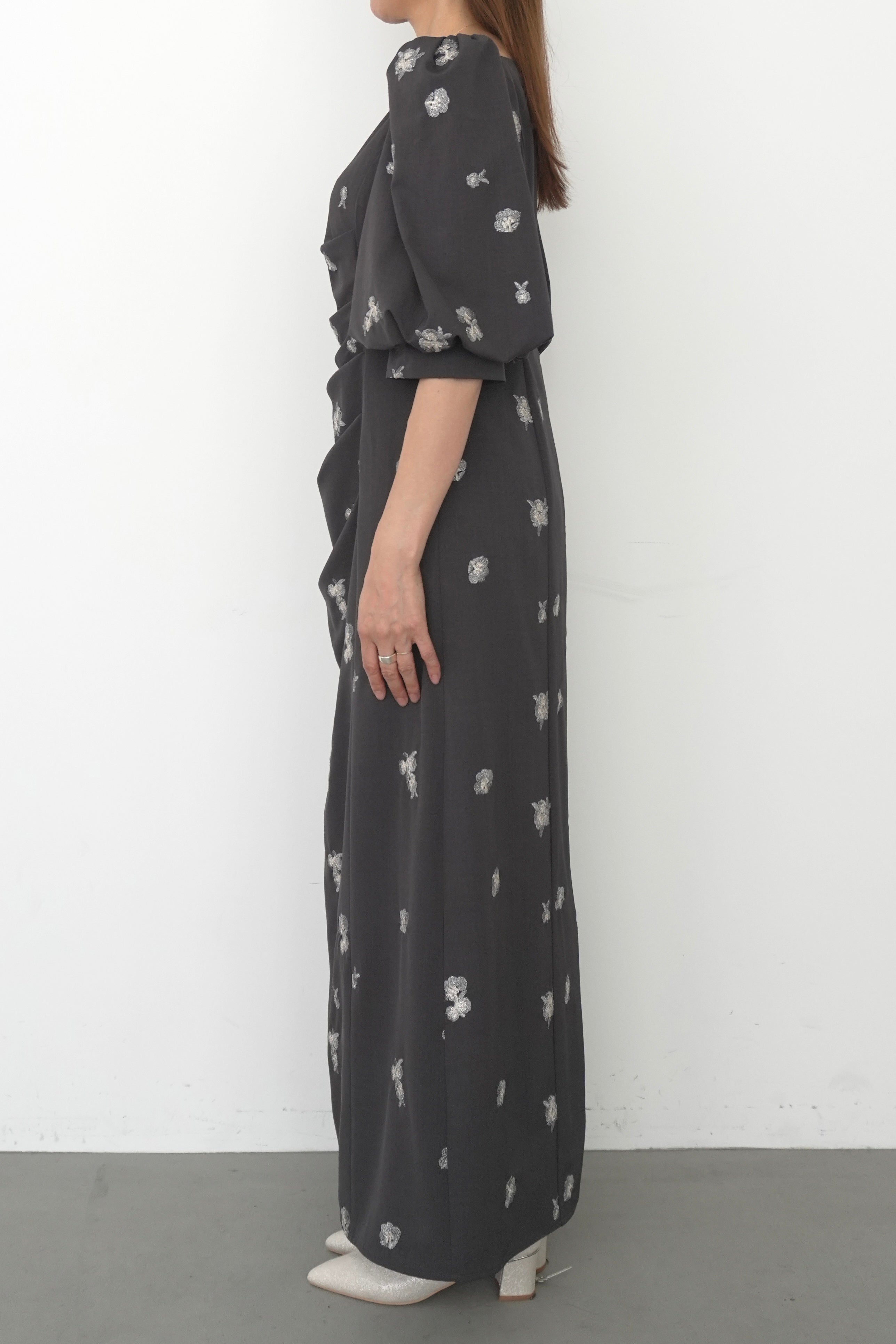1109 Petal Embroidery Dress
