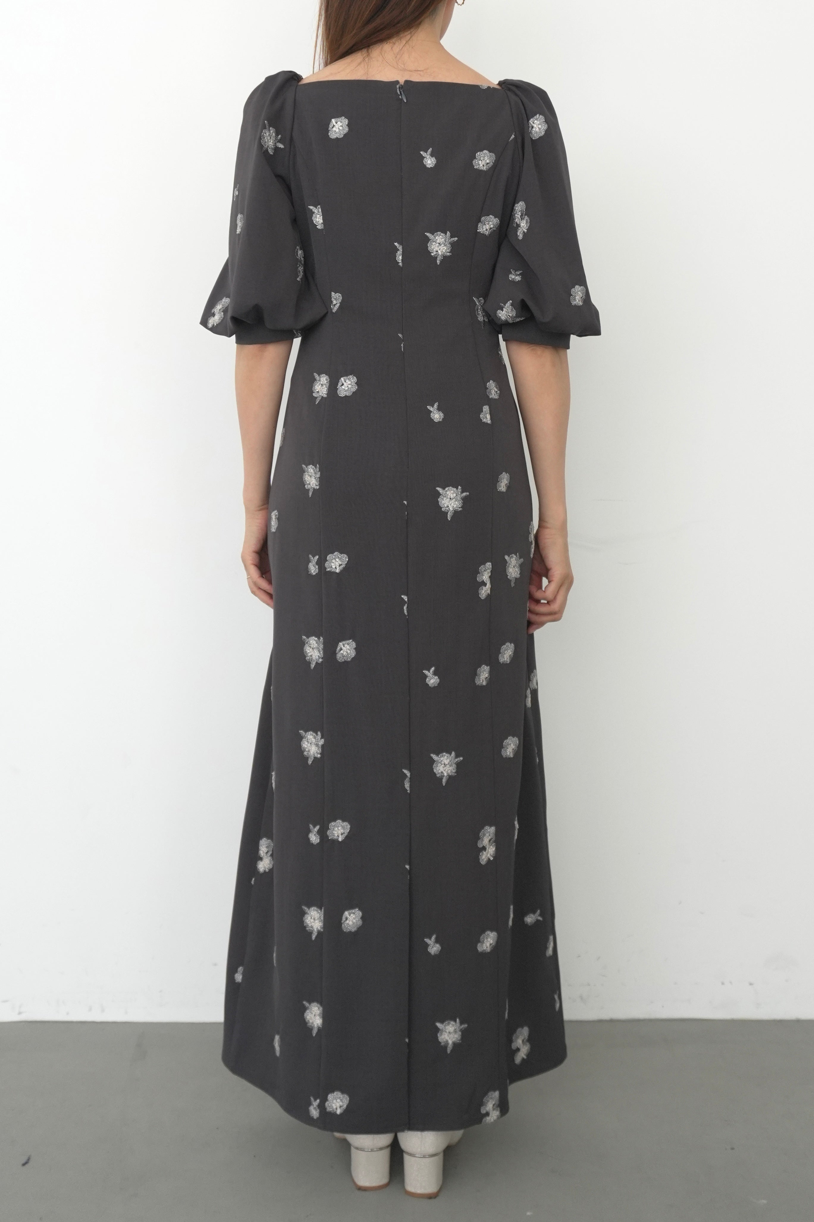 1109 Petal Embroidery Dress