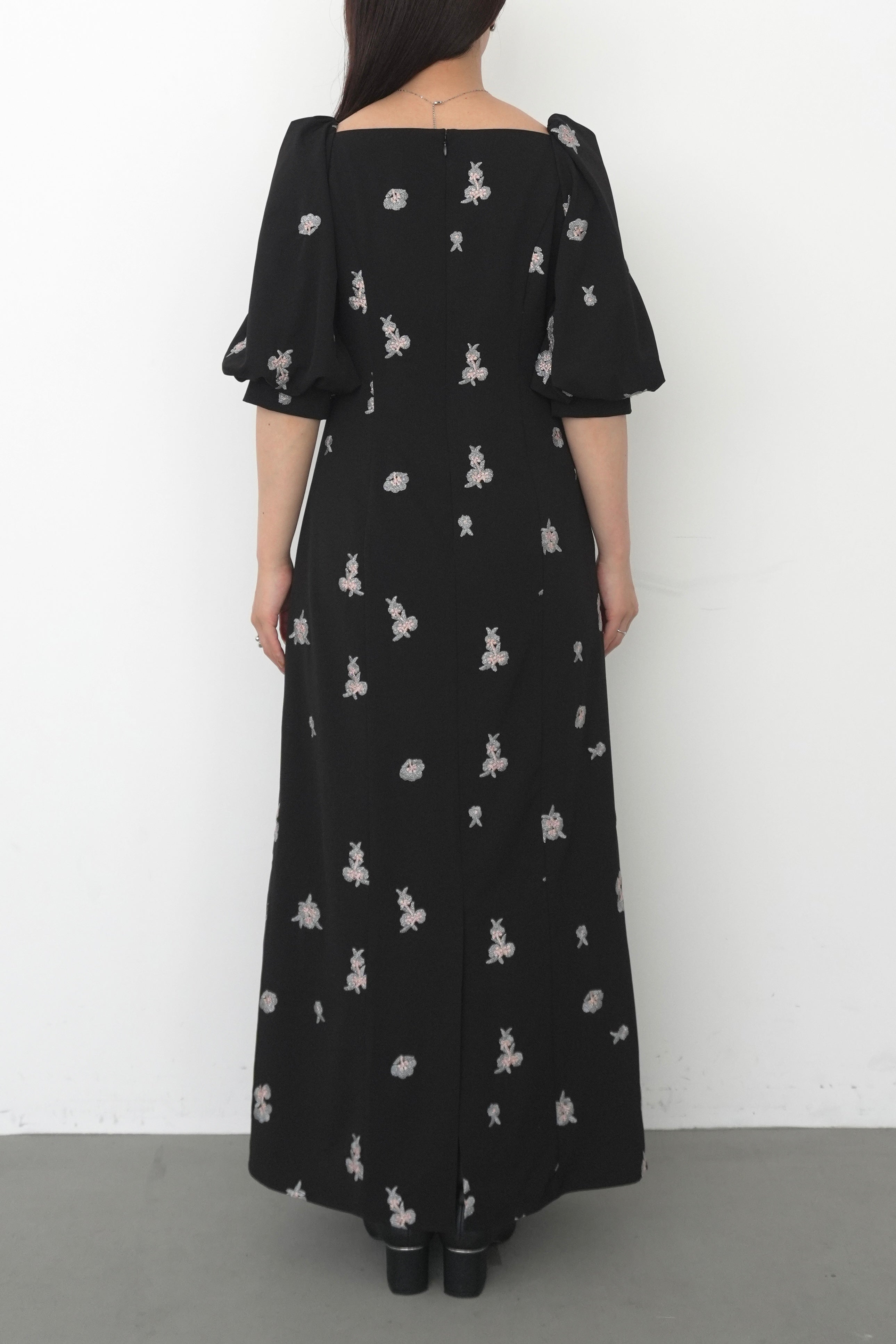 1109 Petal Embroidery Dress