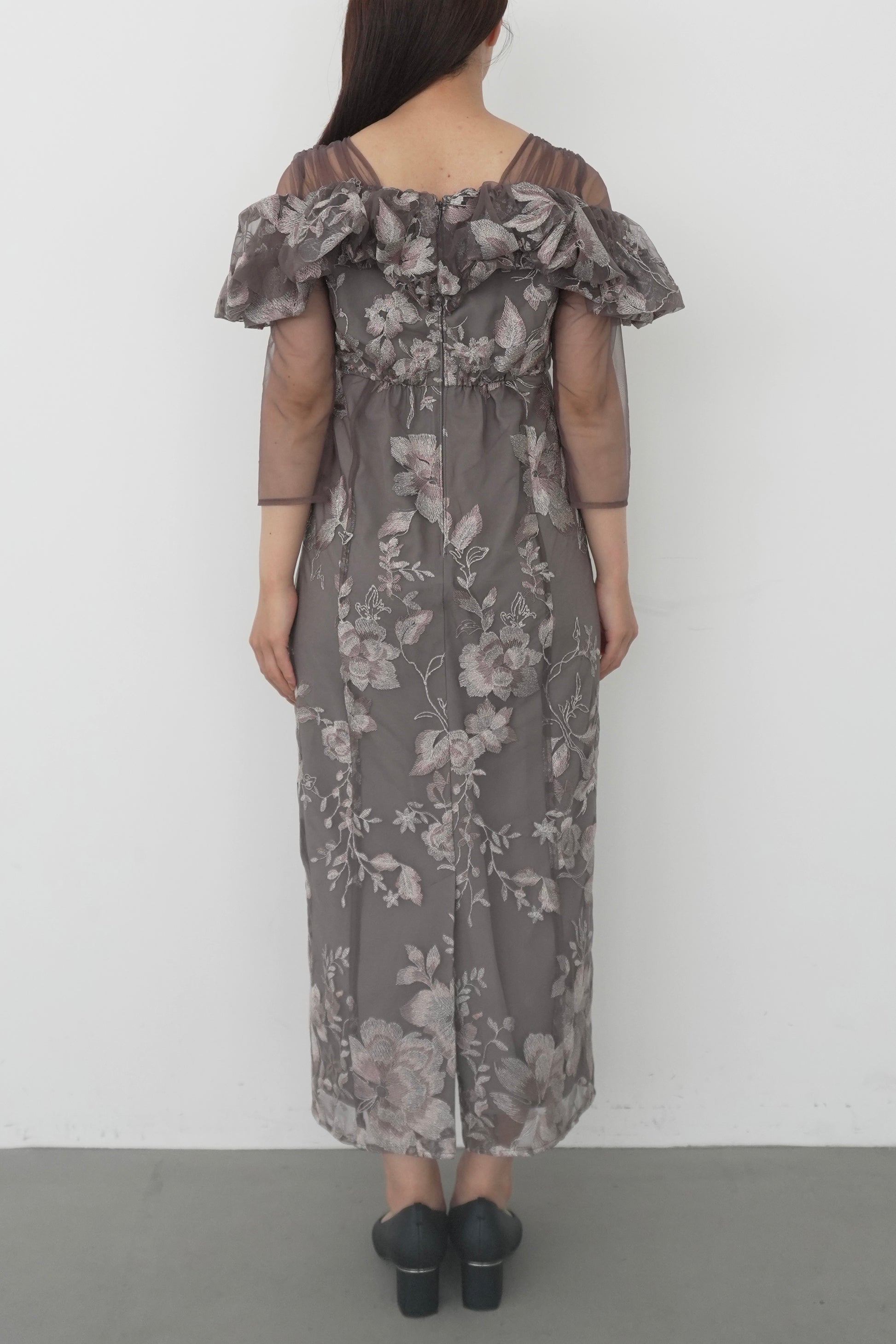 model:159cm size:M color:チャコール