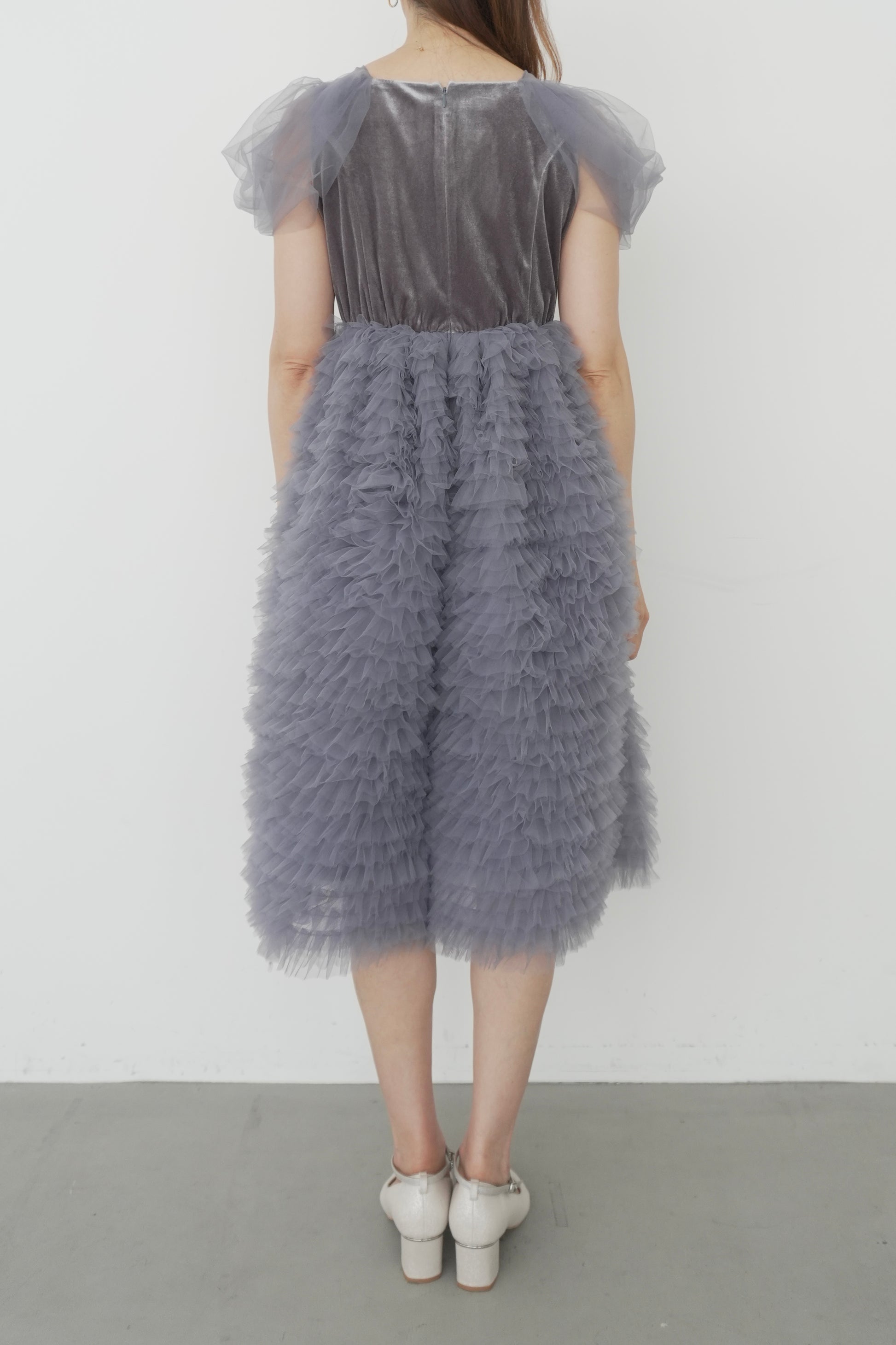 model:164cm size:S color:ブルー