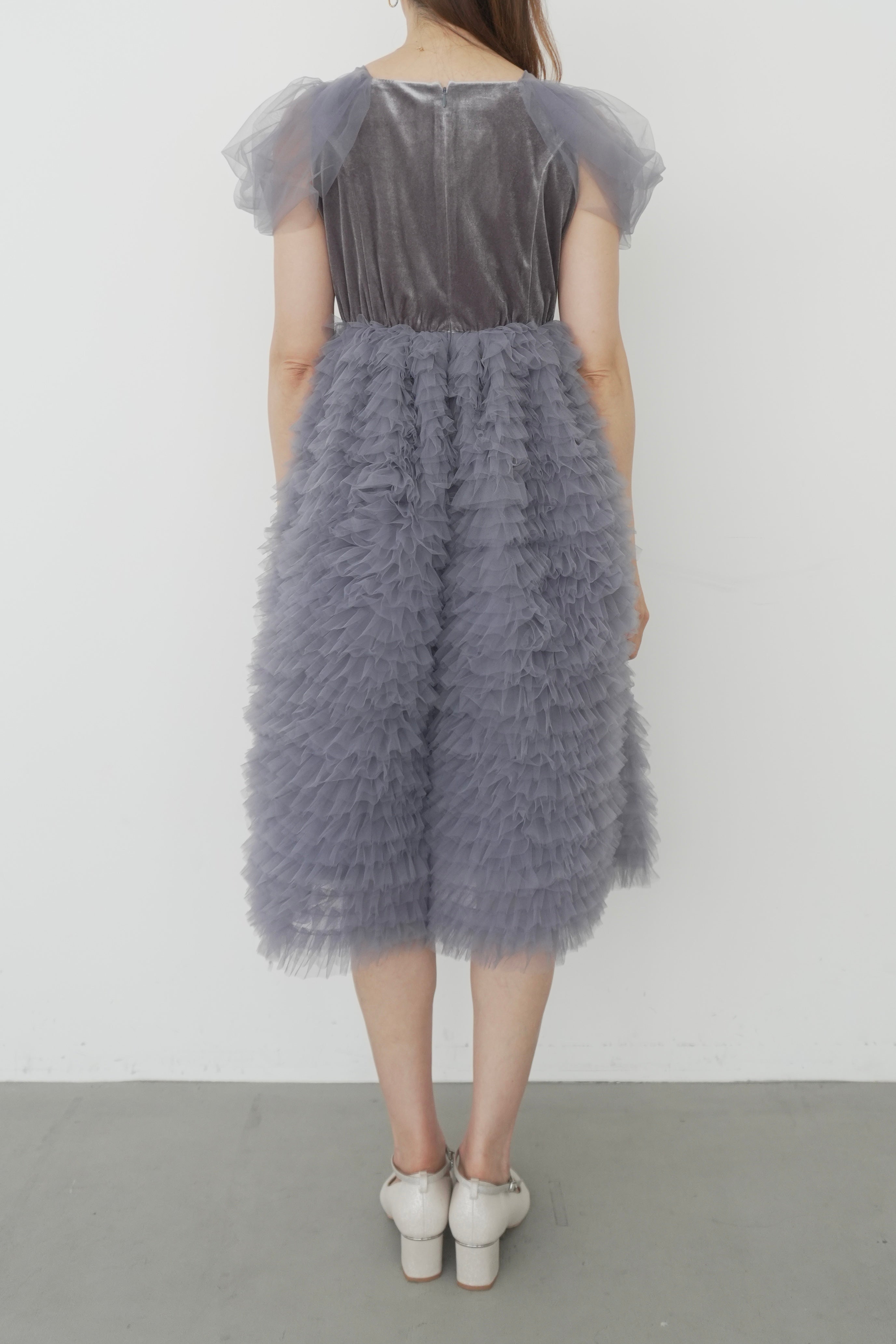 model:164cm size:S color:ブルー