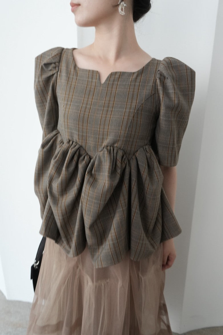 model:153cm size:S color:ベージュ