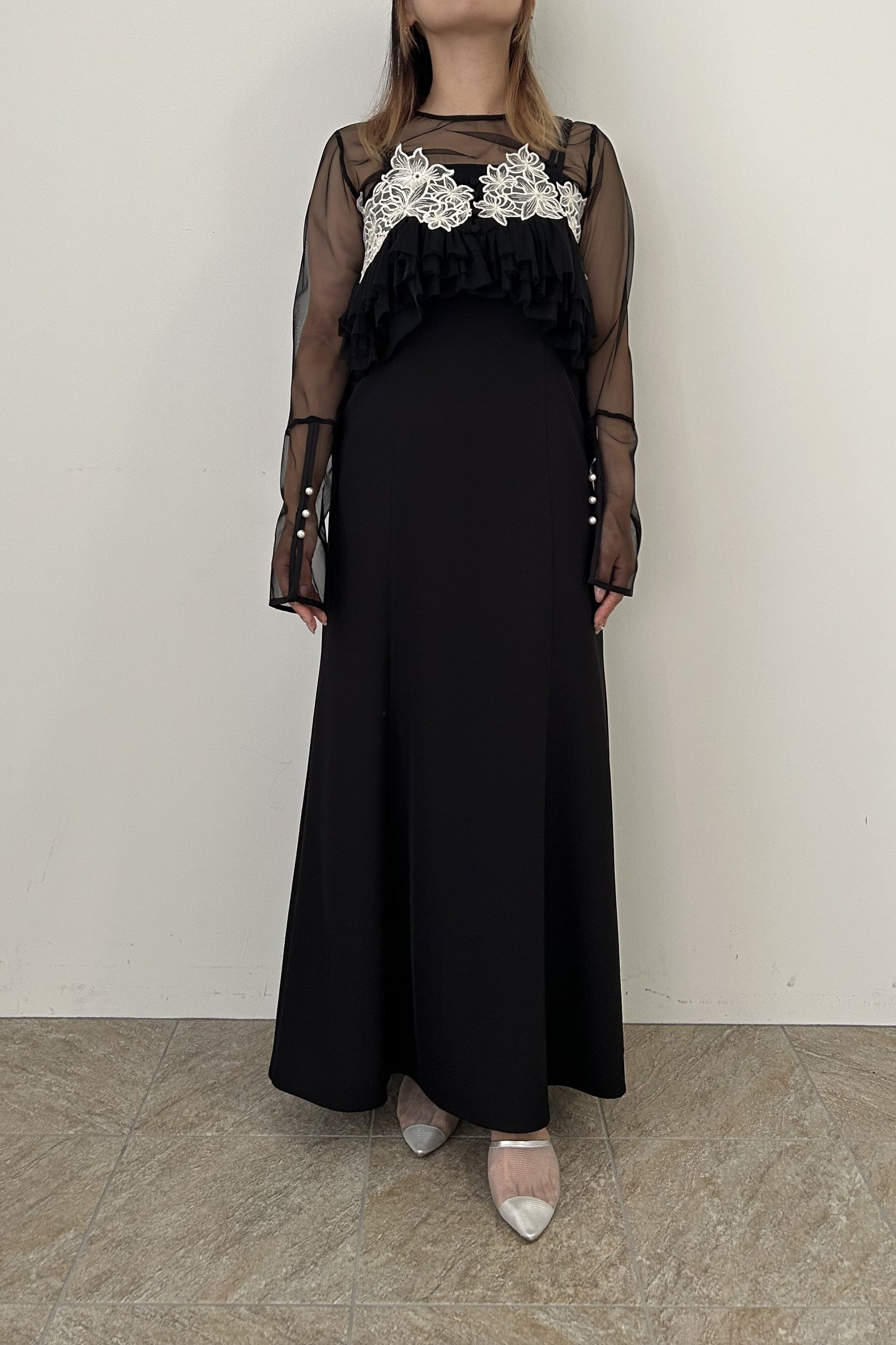 model:153cm size:S color:ブラック