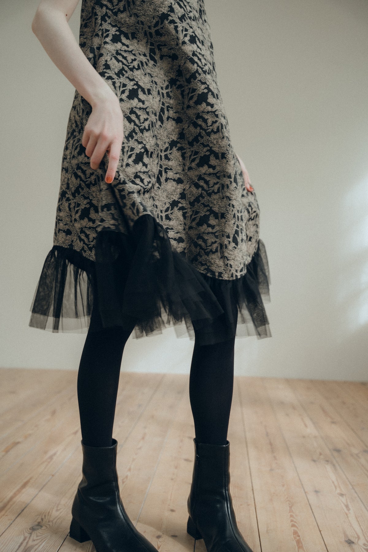 model:173cm size:M/Short color:ブラック