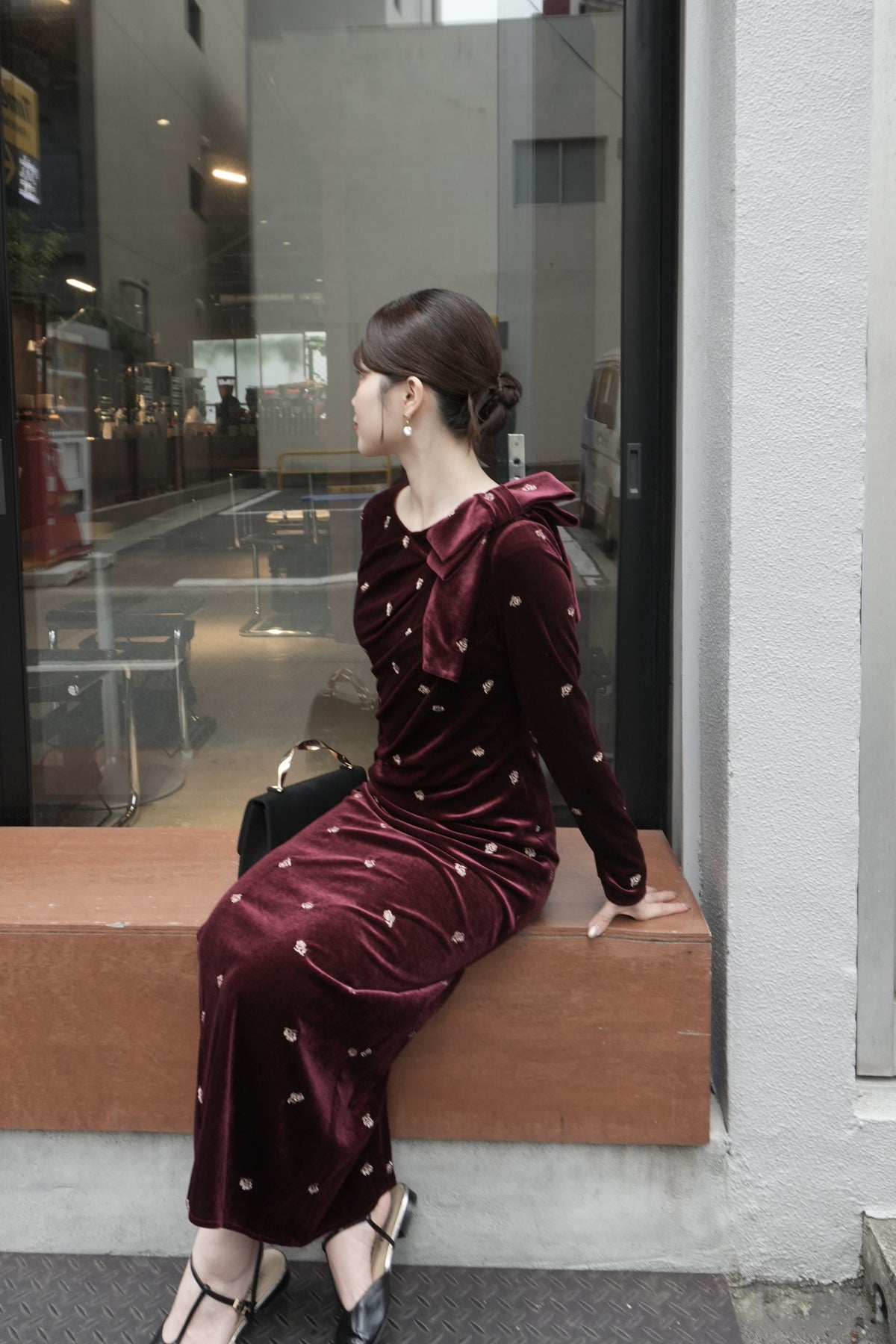 model:153cm color:ブラック