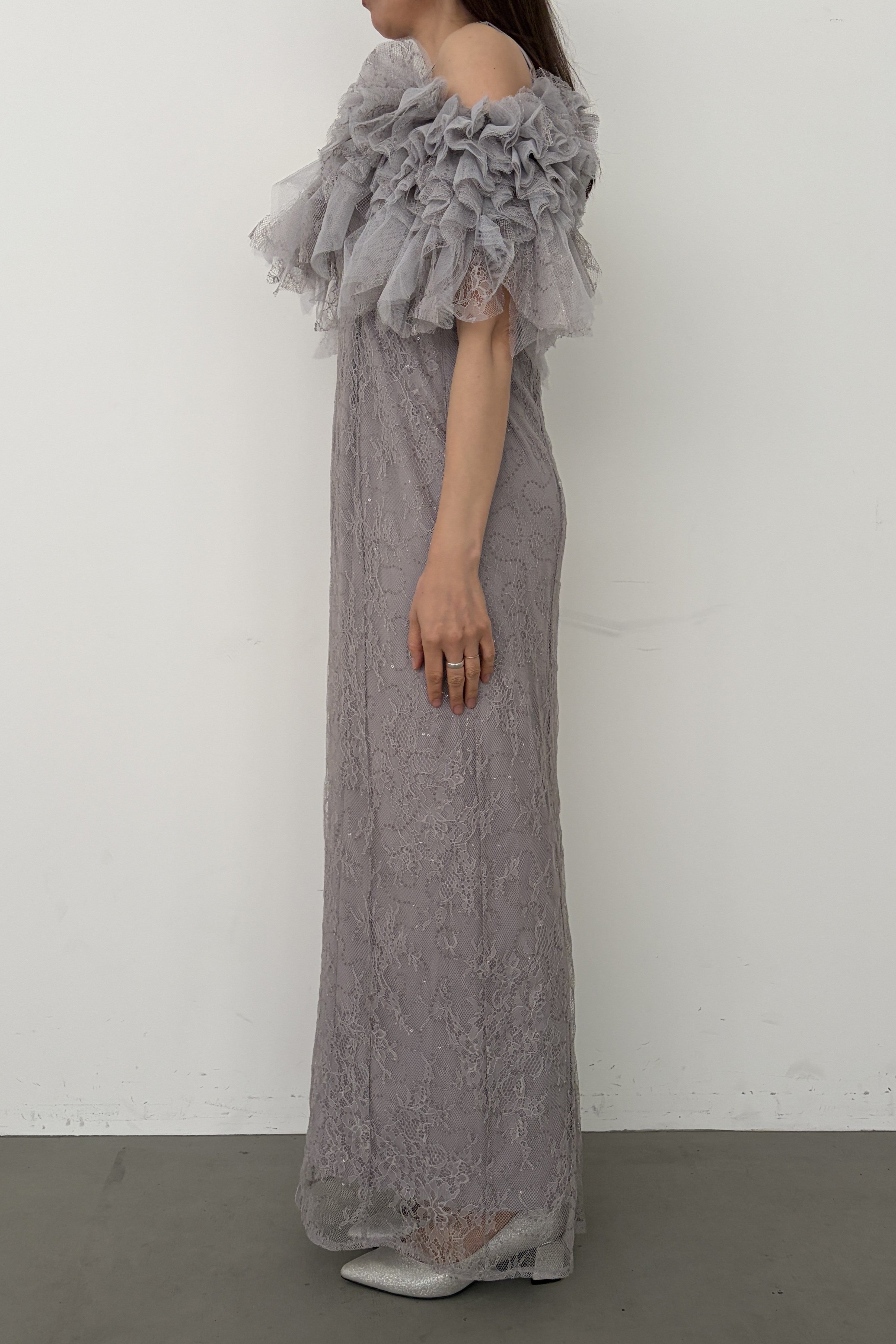 model:164cm size:L color:グレー