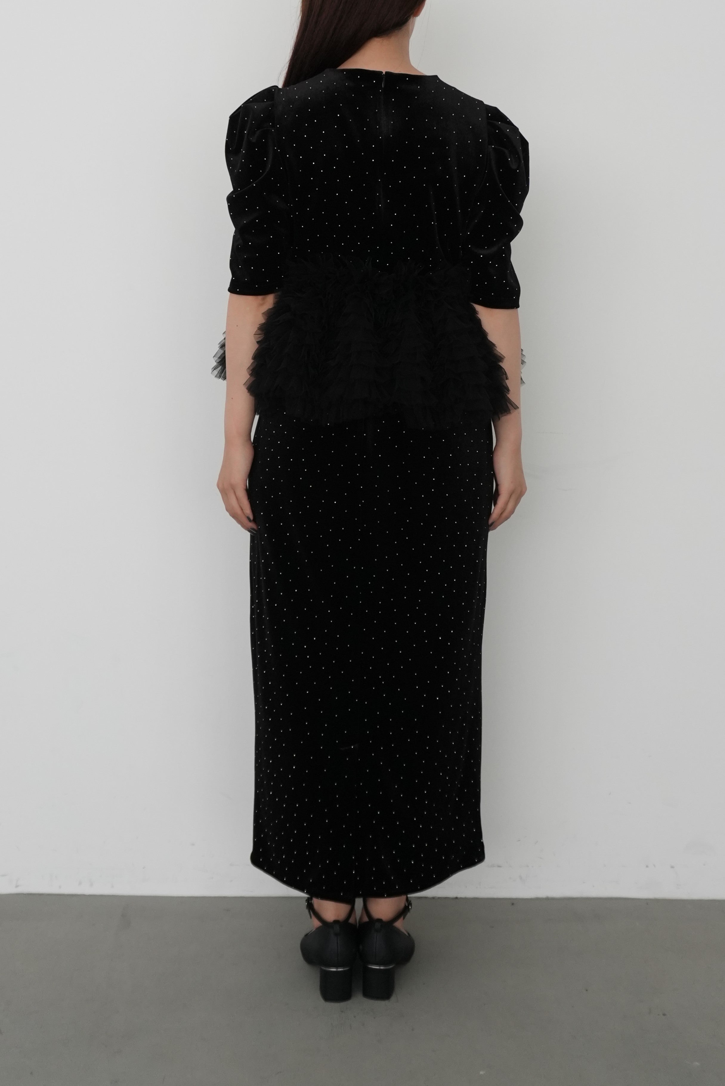 model:159cm size:M color:ブラック