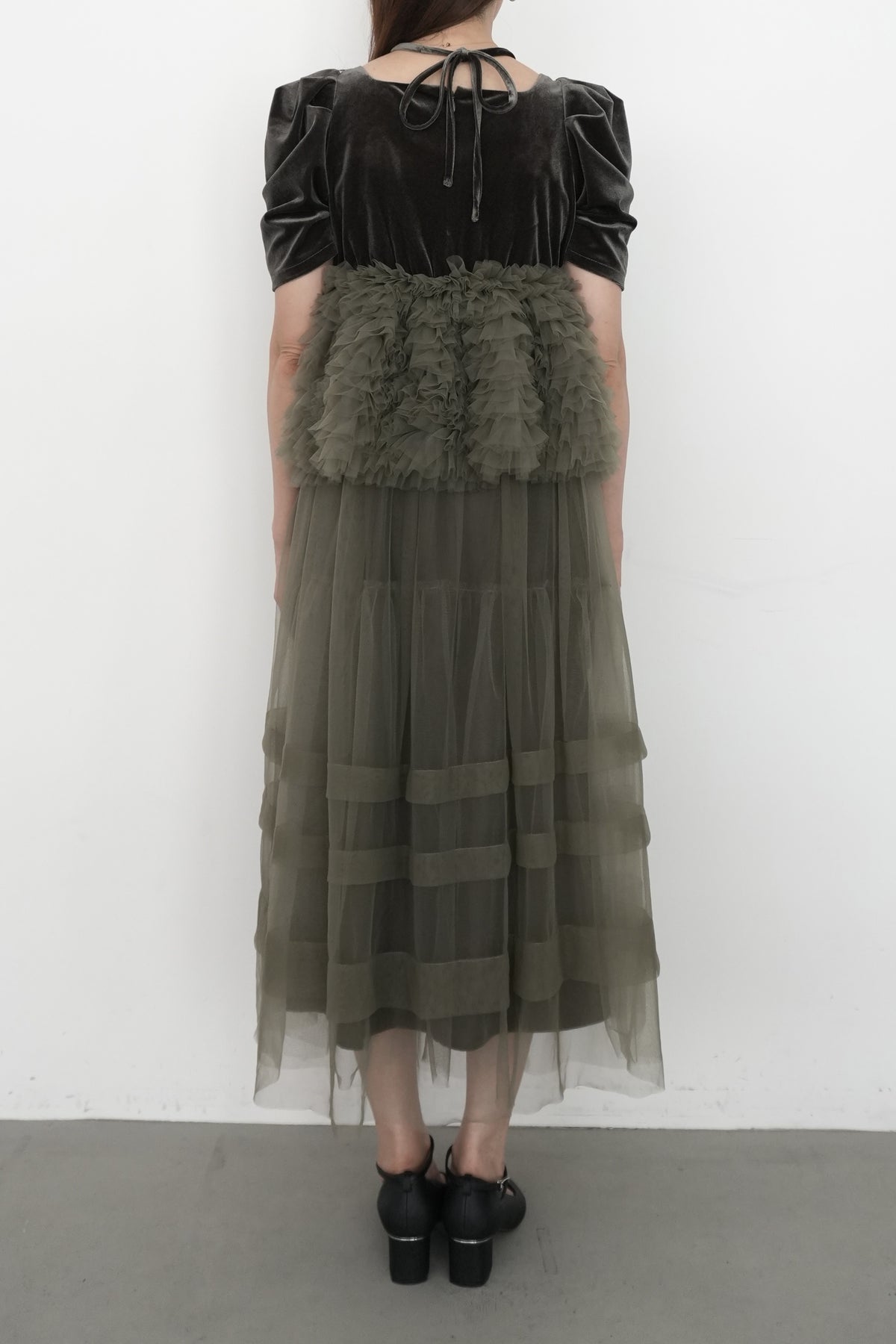 model:164cm size:S color:オリーブ