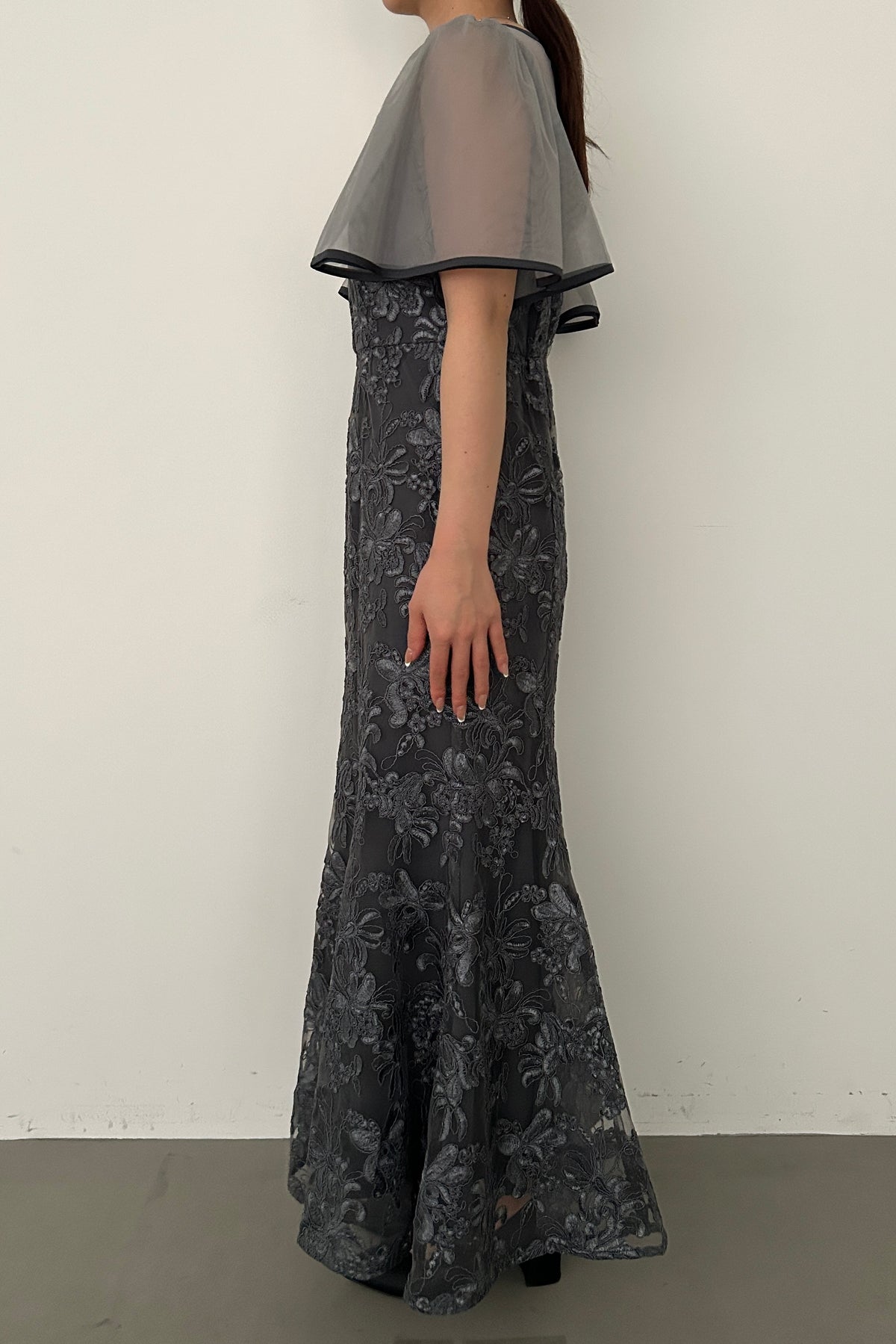 model:159cm size:L color:ネイビー