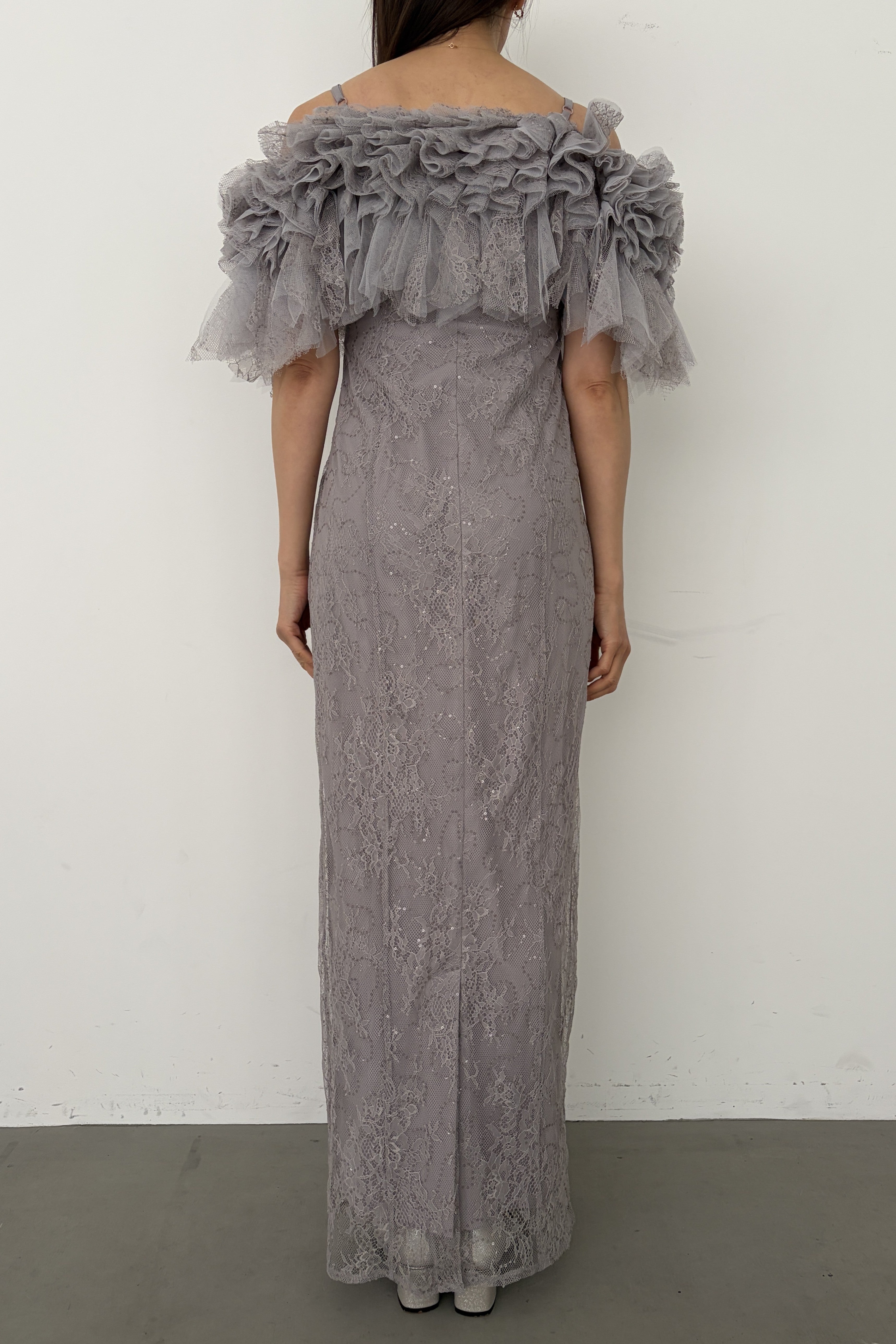 model:164cm size:L color:グレー