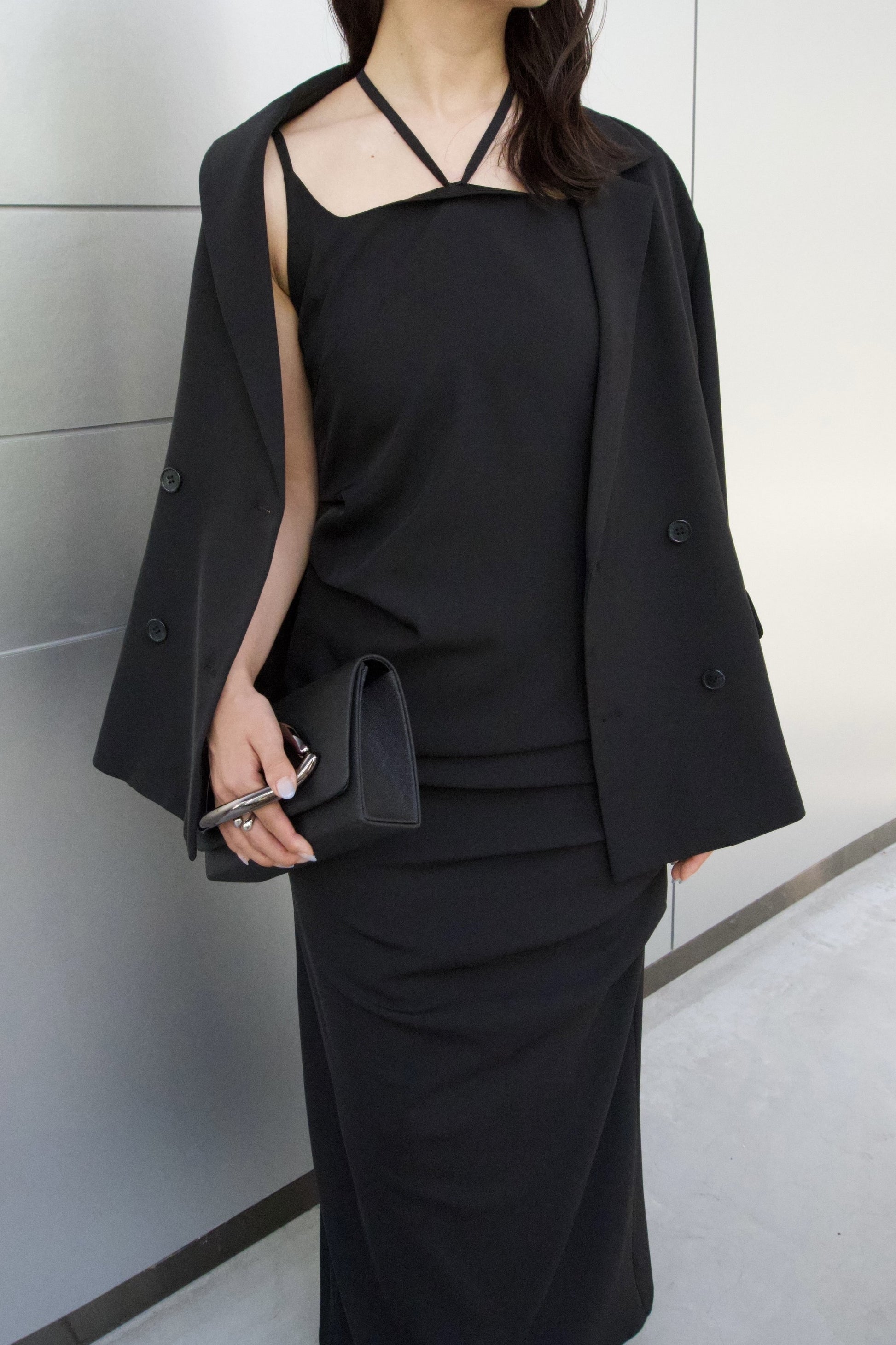 model:159cm size:M color:ブラック
