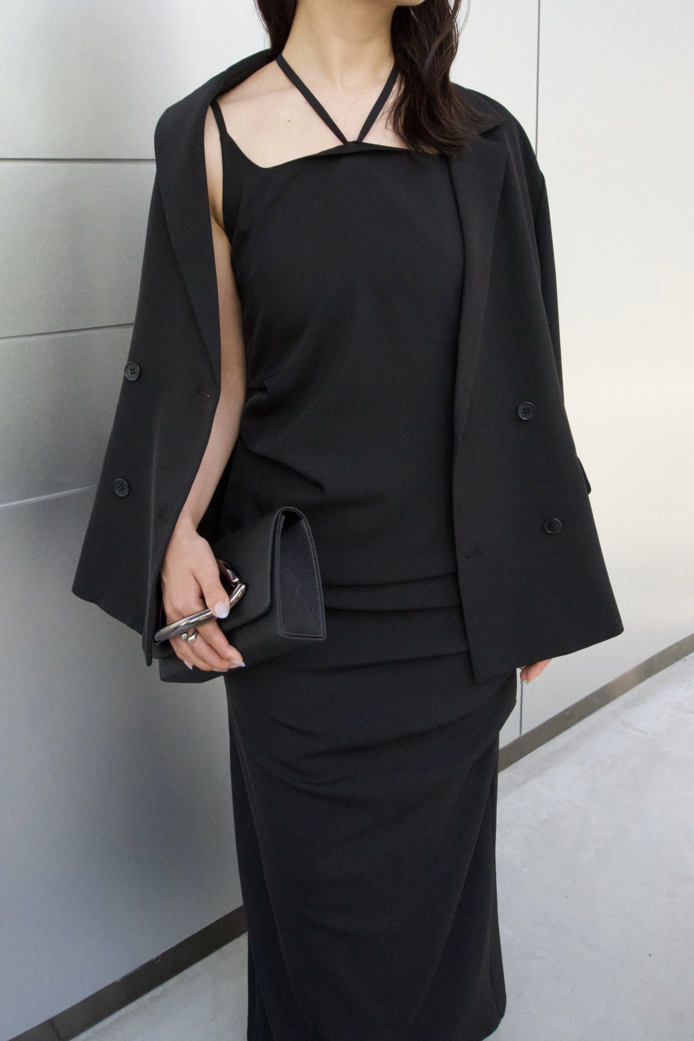 model:159cm size:M color:ブラック