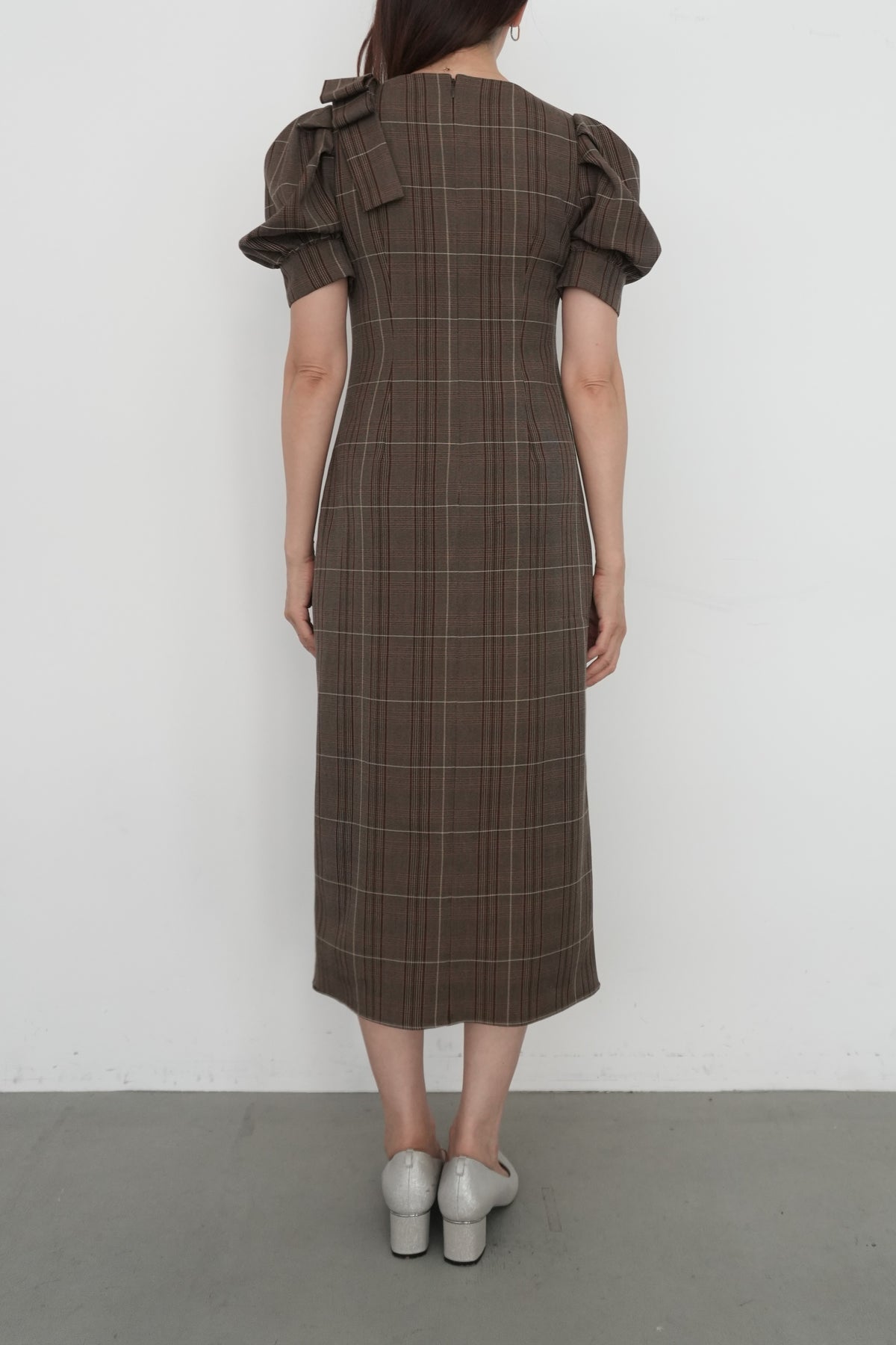 model:164cm size:S color:ブラウン