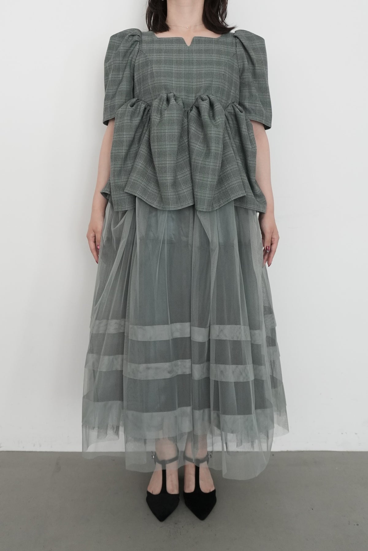 model:153cm size:M color:グリーン