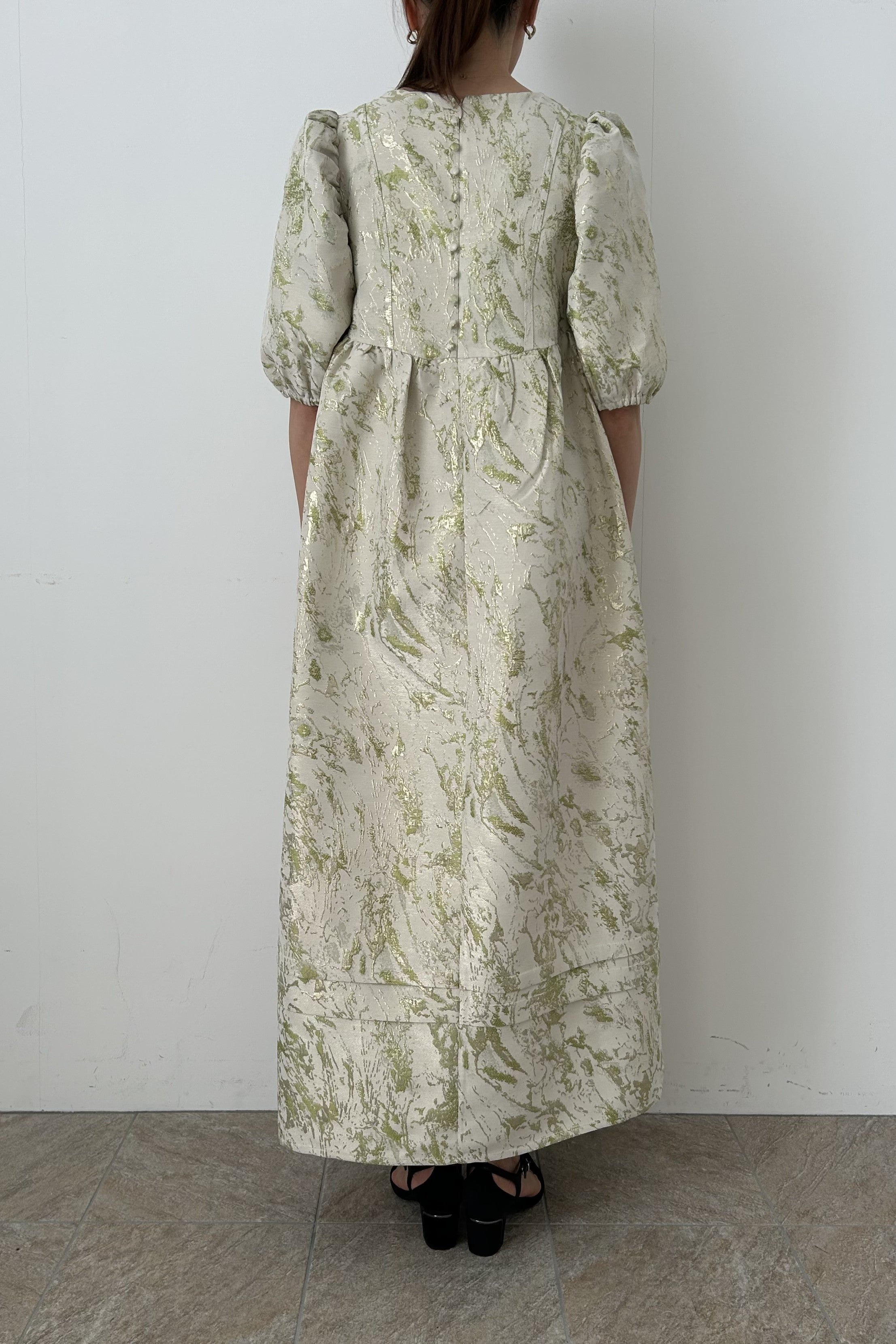 model:164cm size:M/Long color:グリーン