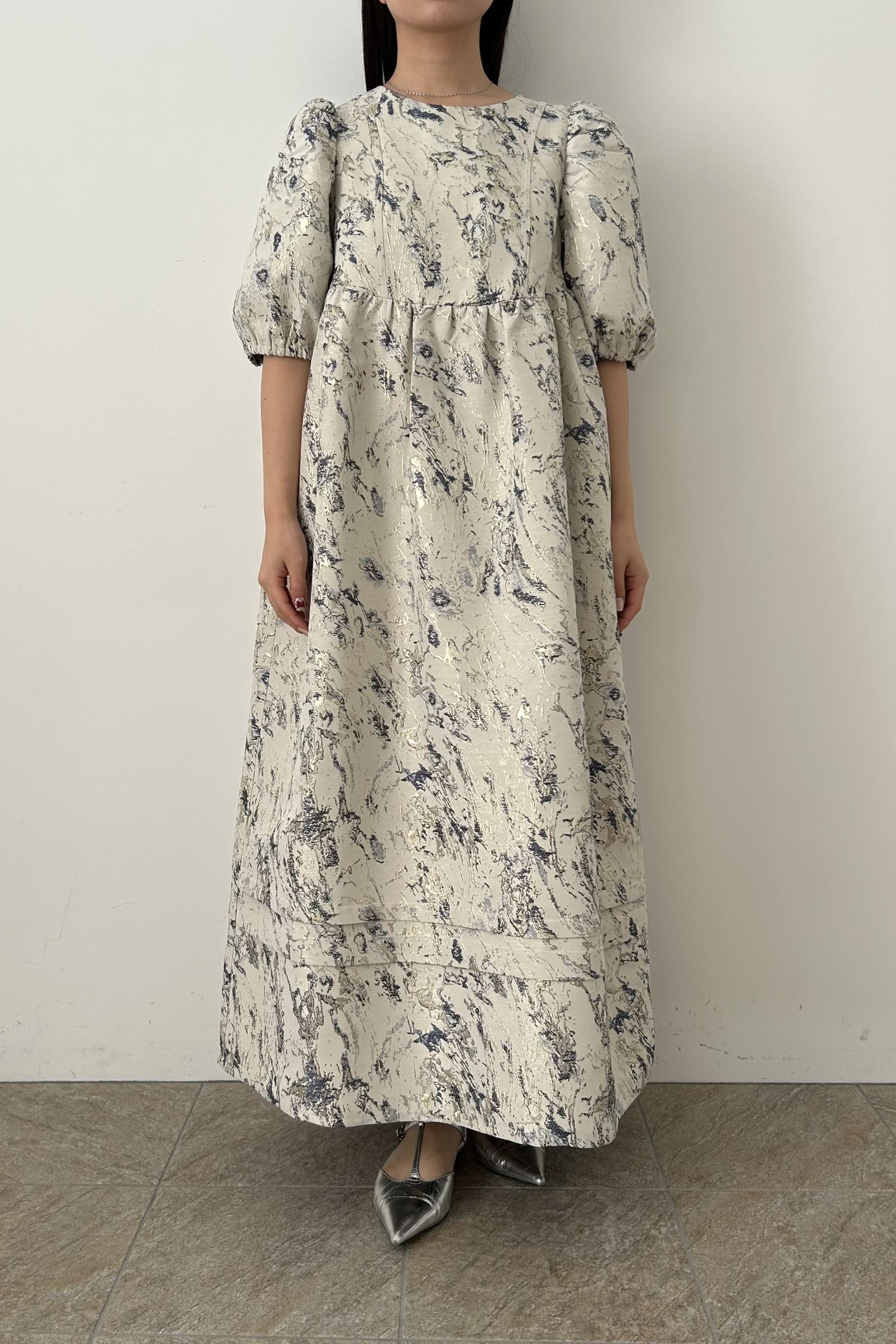 model:159cm size:M color:ネイビー
