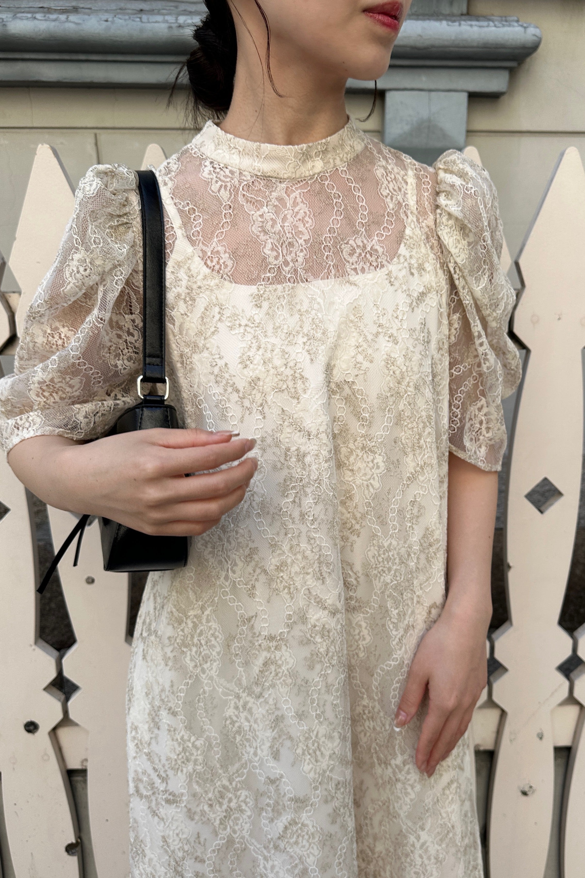 model:159cm size:M color:アイボリー