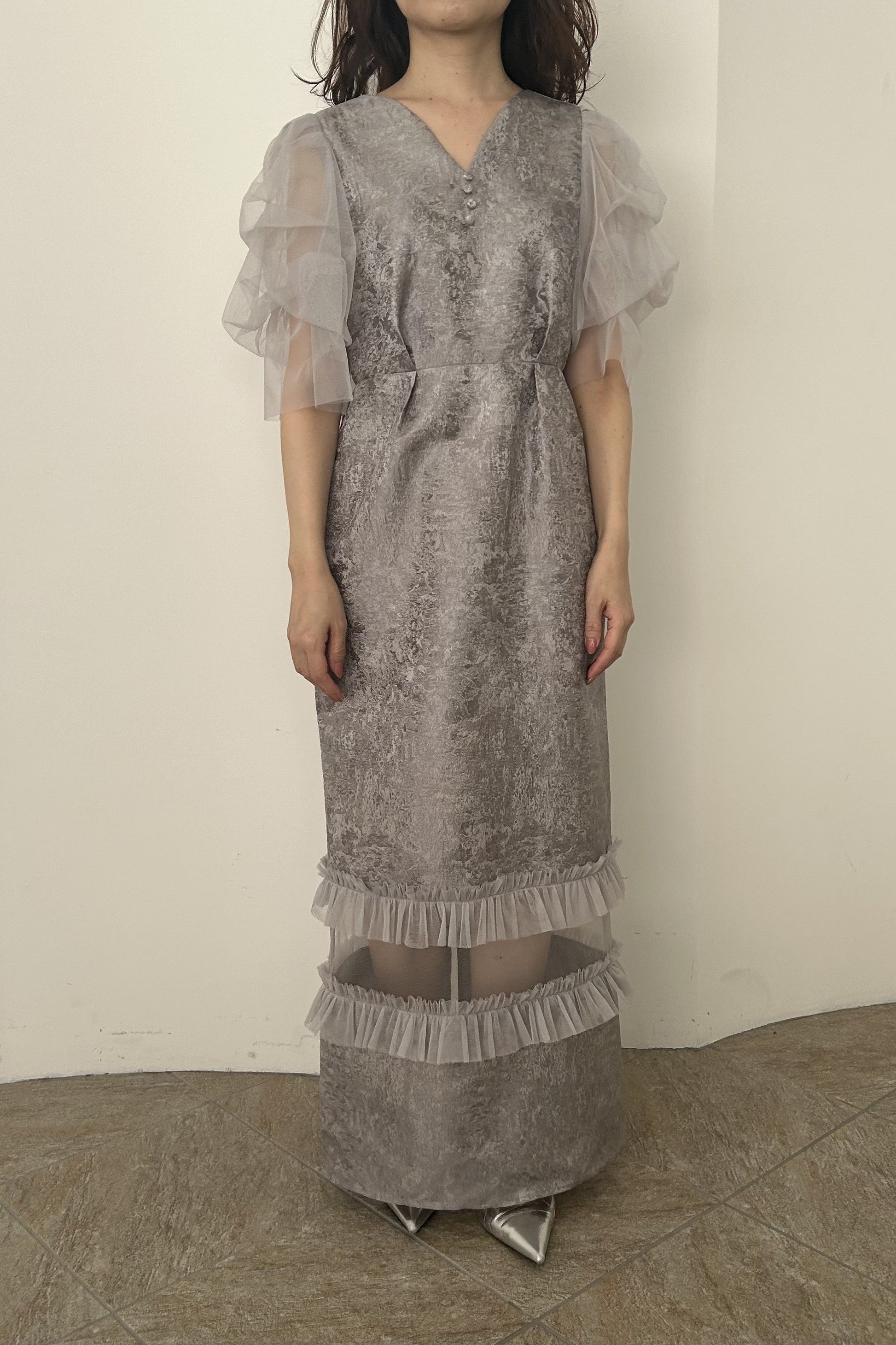 model:152cm size:S color:グレー