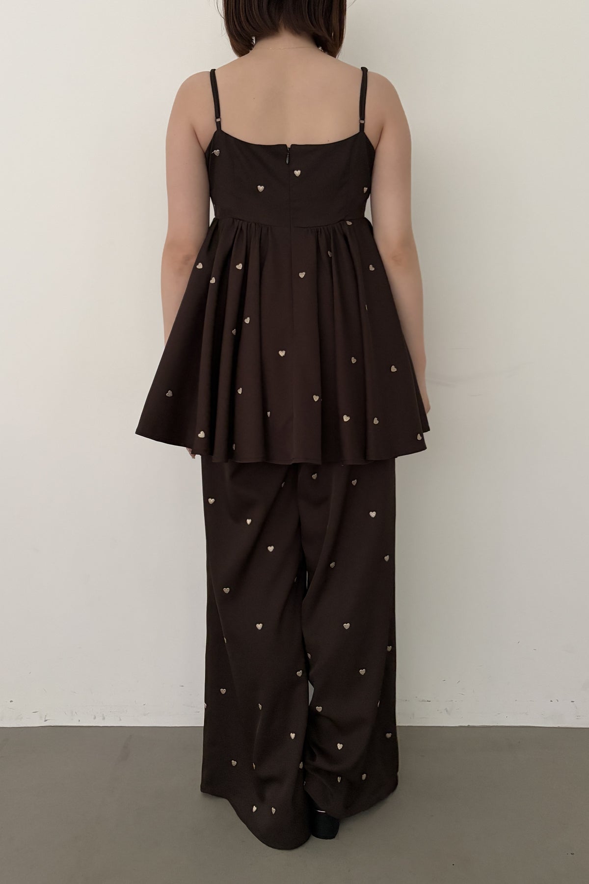 model:153cm size:M color:ブラウン